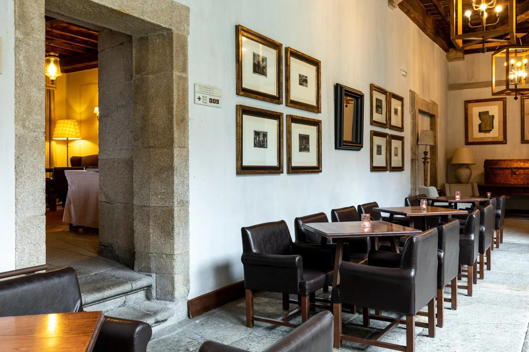Lounge or bar in Parador de Monforte de Lemos