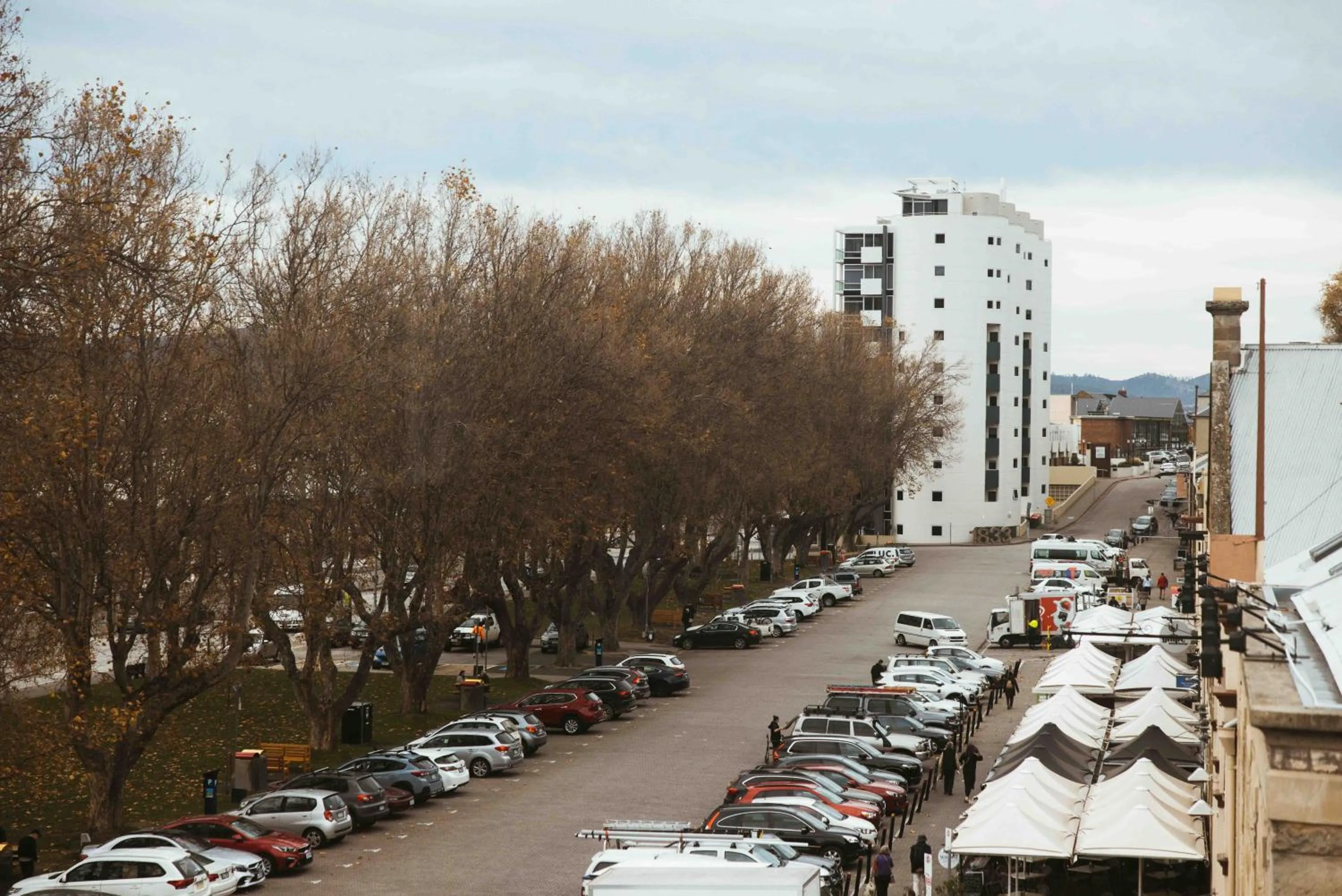 Street view in Salamanca Galleria Apartments
