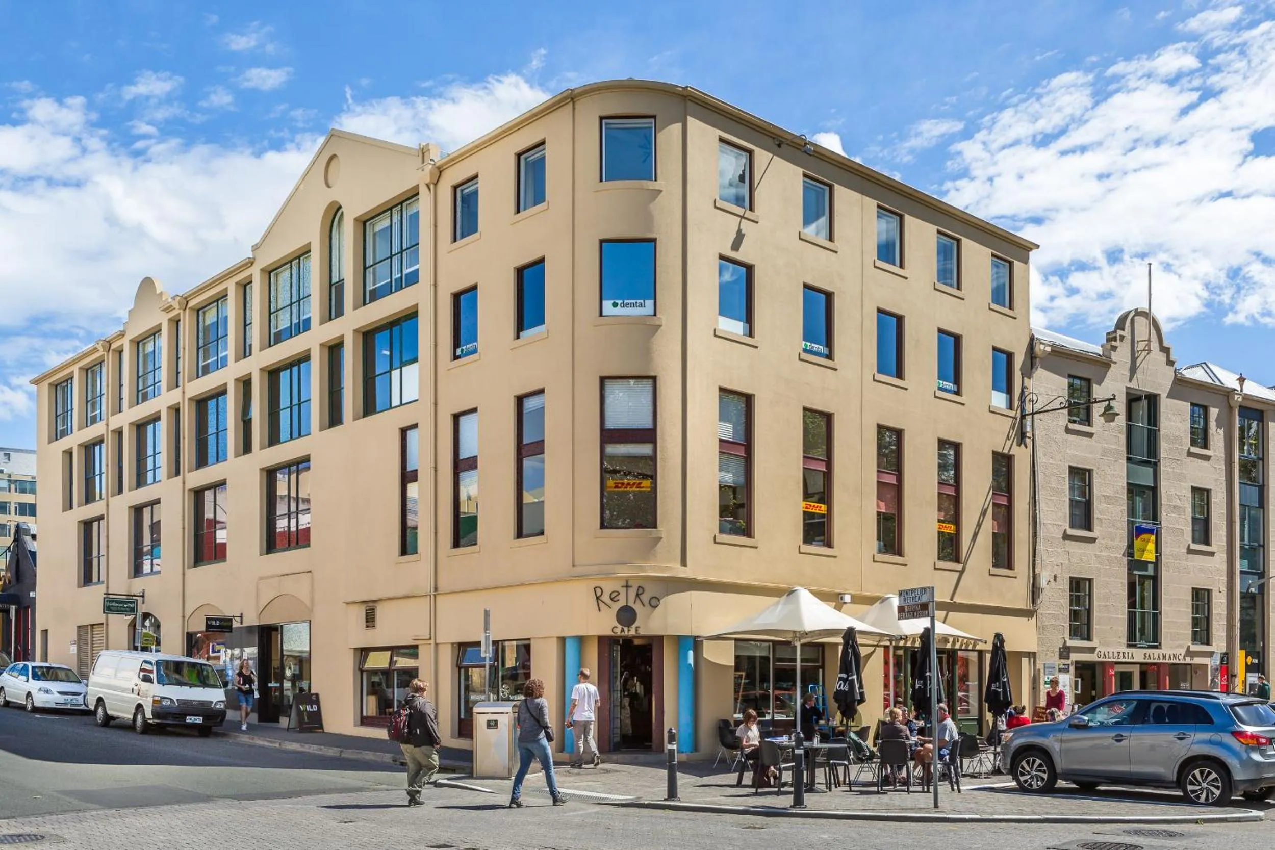 Facade/entrance in Salamanca Galleria Apartments