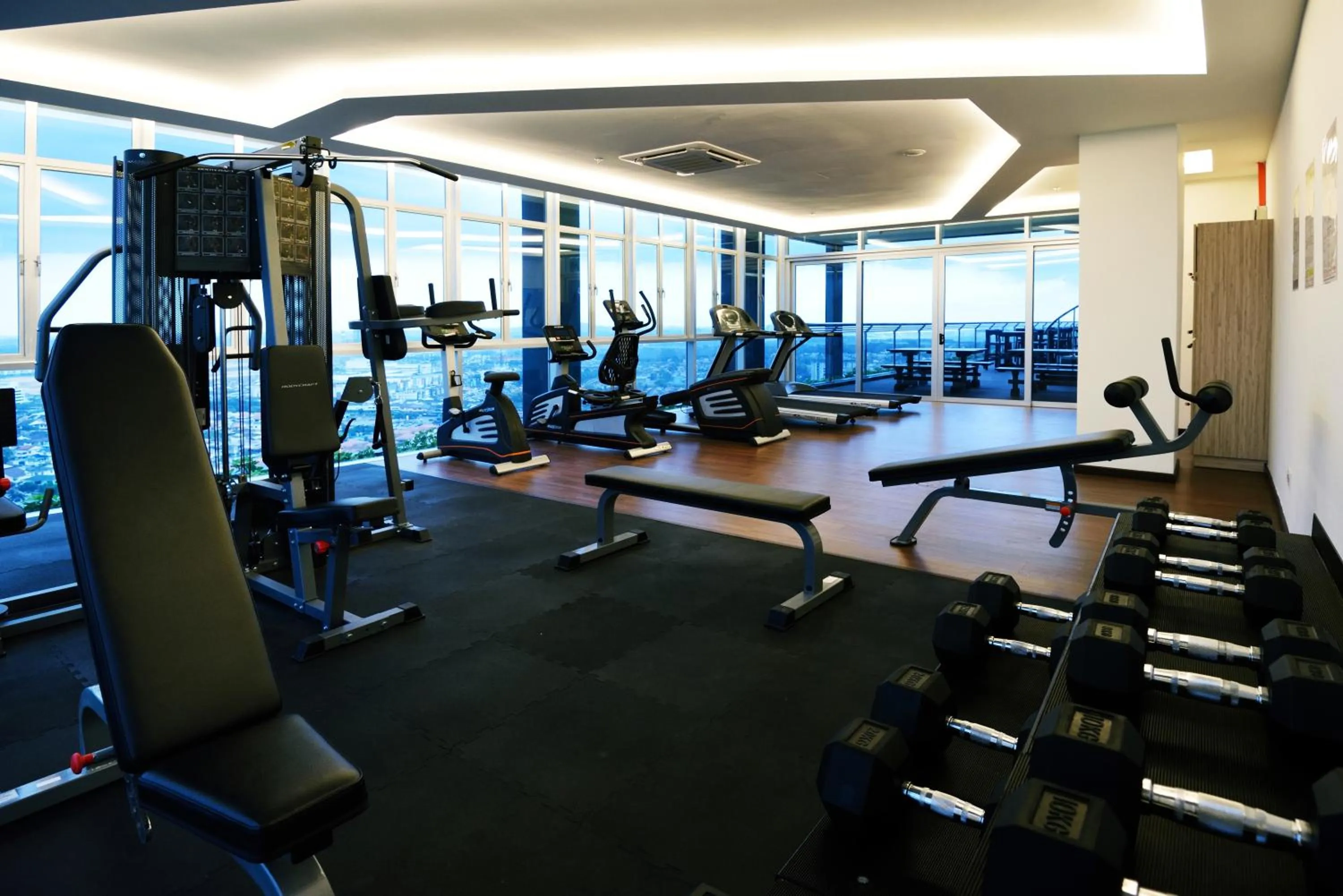 Fitness centre/facilities in Holiday Villa Johor Bahru City Centre