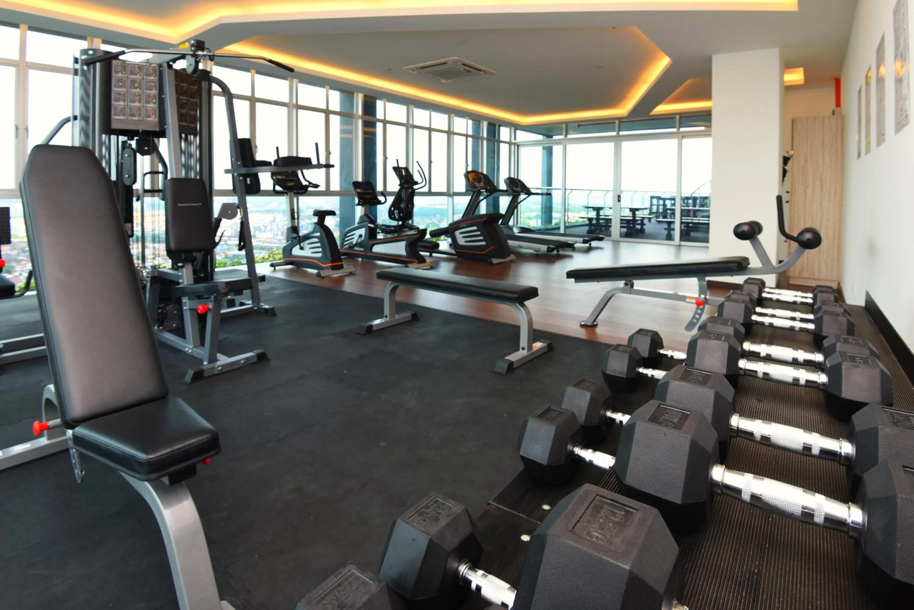 Fitness centre/facilities in Holiday Villa Johor Bahru City Centre