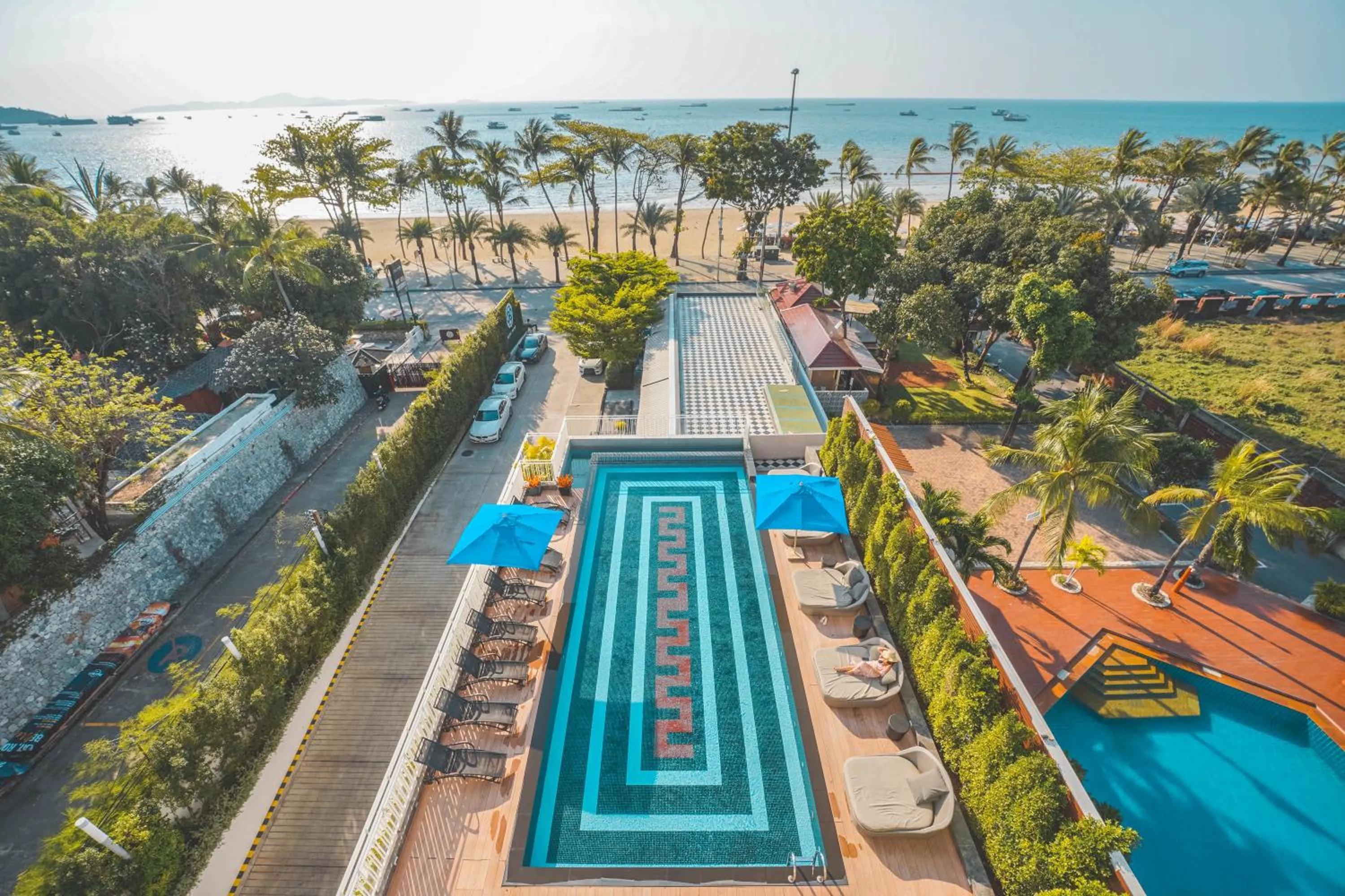 Swimming pool in Mera Mare Pattaya