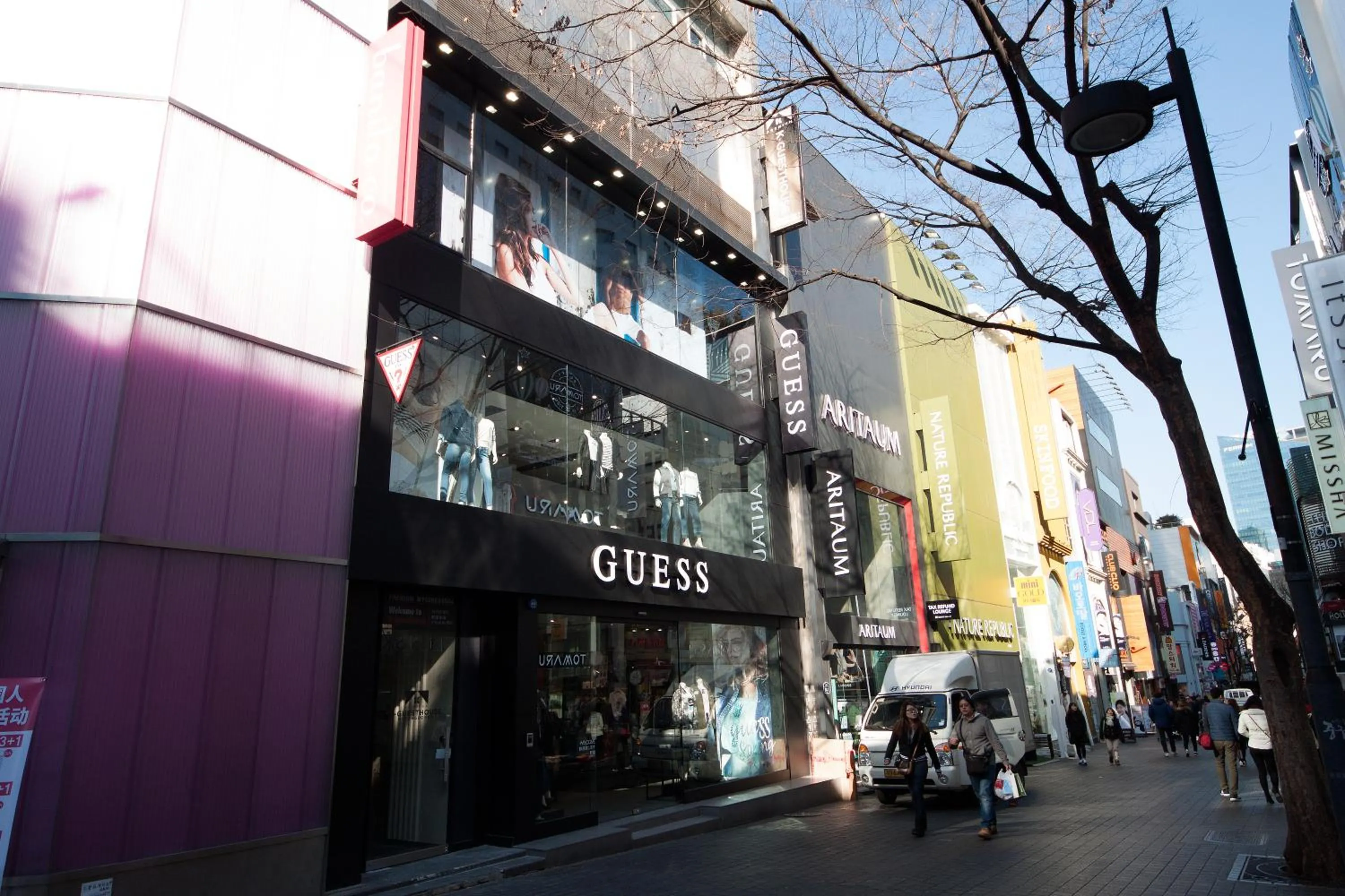 Location in K-Grand Hotel Myeongdong