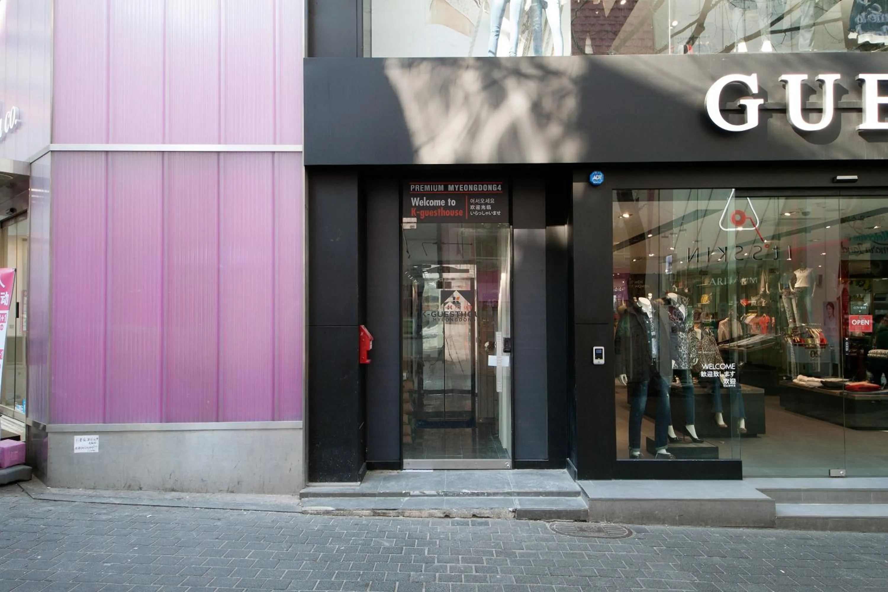 Location in K-Grand Hotel Myeongdong