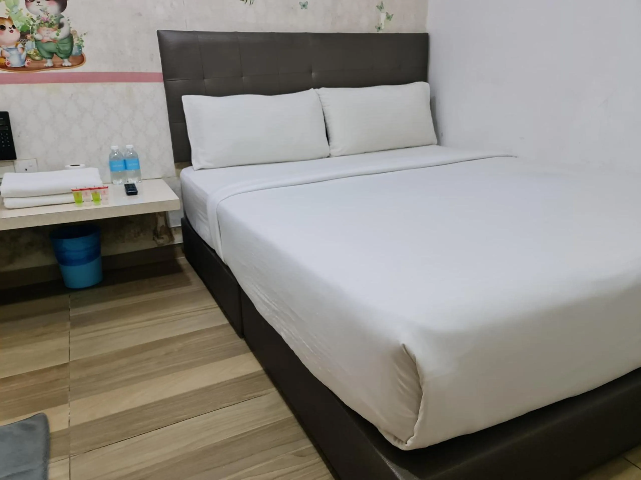 Bed in 888 Boutique Hotel