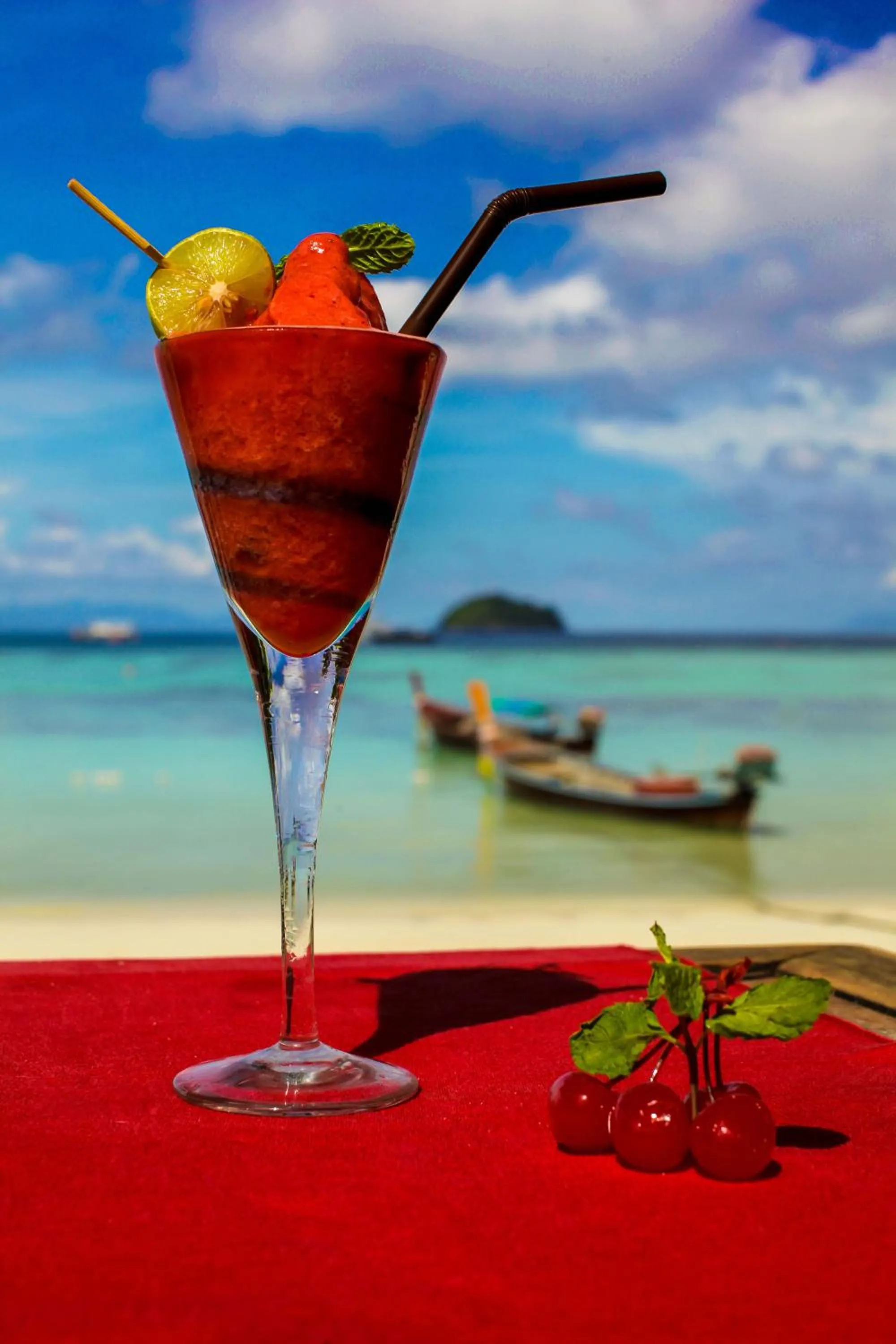 Alcoholic drinks in Castaway Resort Koh Lipe