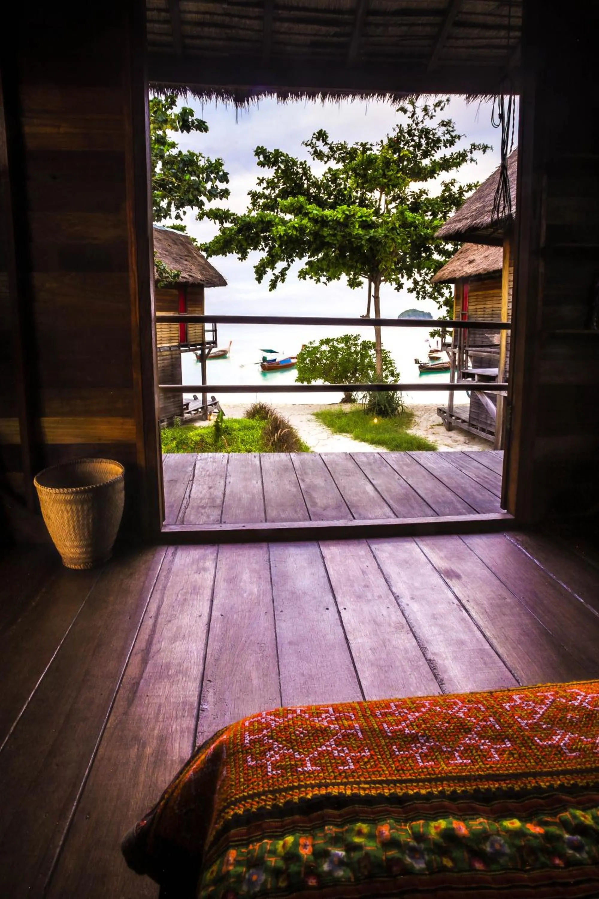 Bed in Castaway Resort Koh Lipe