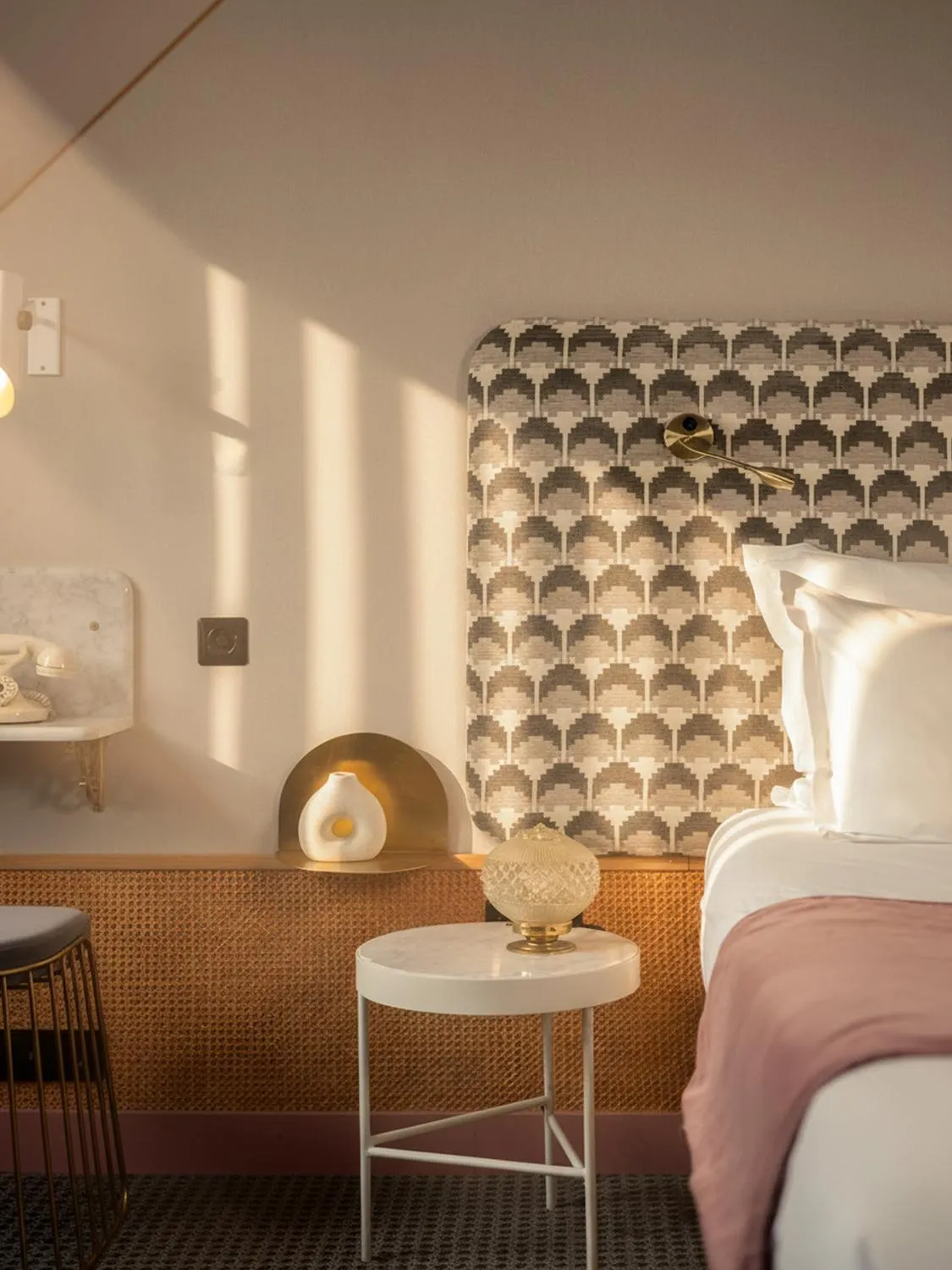 Bed in Handsome Hotel