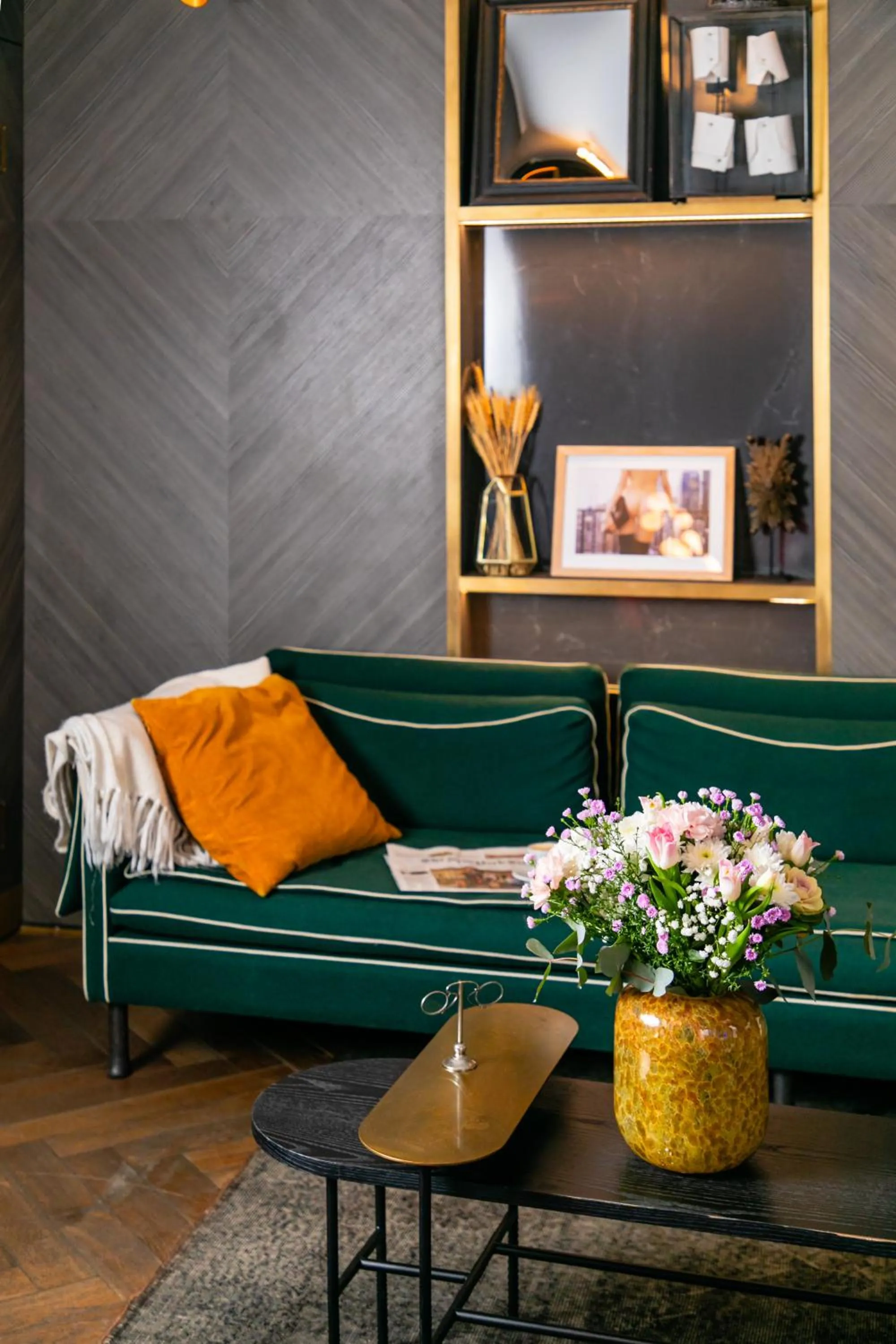 Lobby or reception in Handsome Hotel