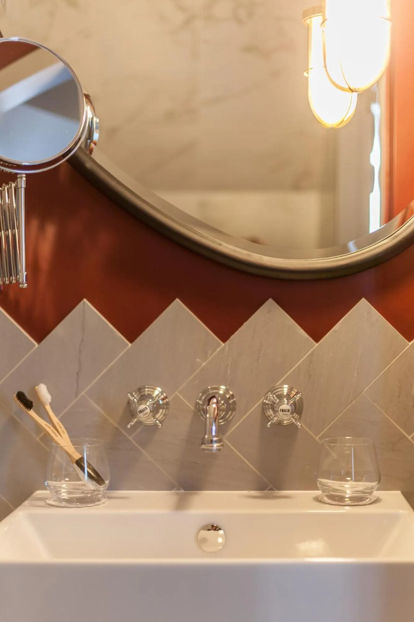 Bathroom in Handsome Hotel