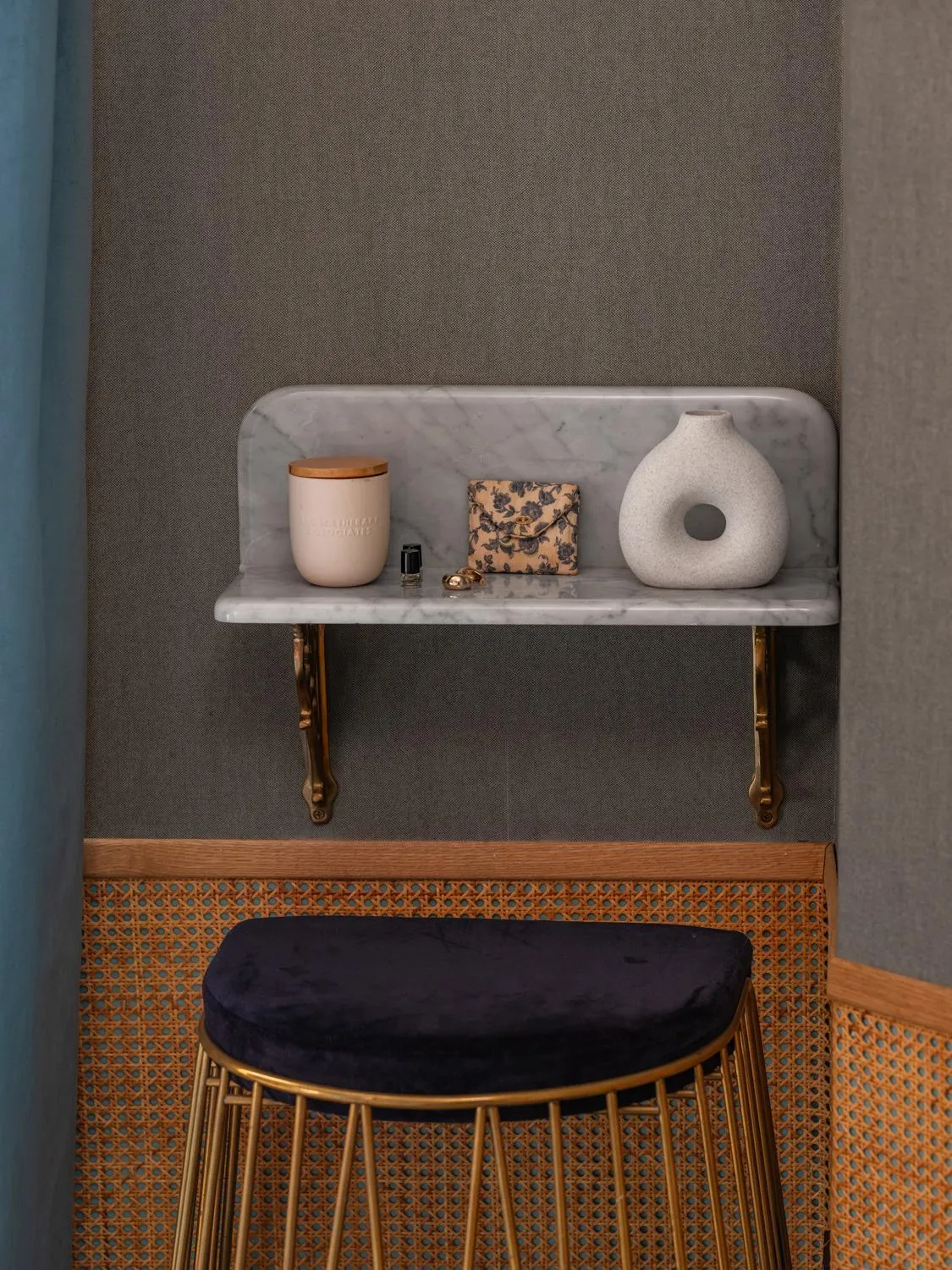 Seating area in Handsome Hotel