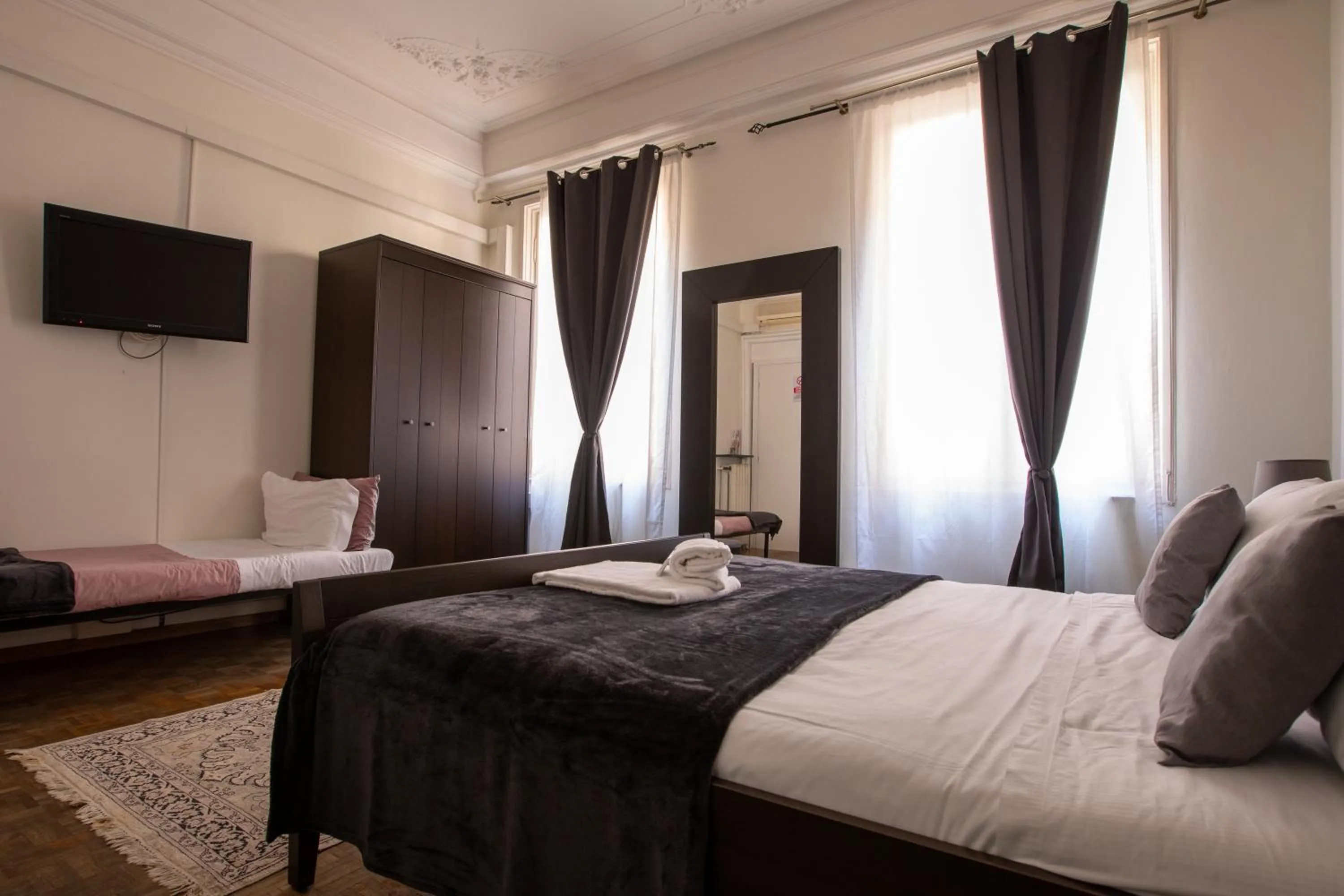 Bed in Granello Suite Central