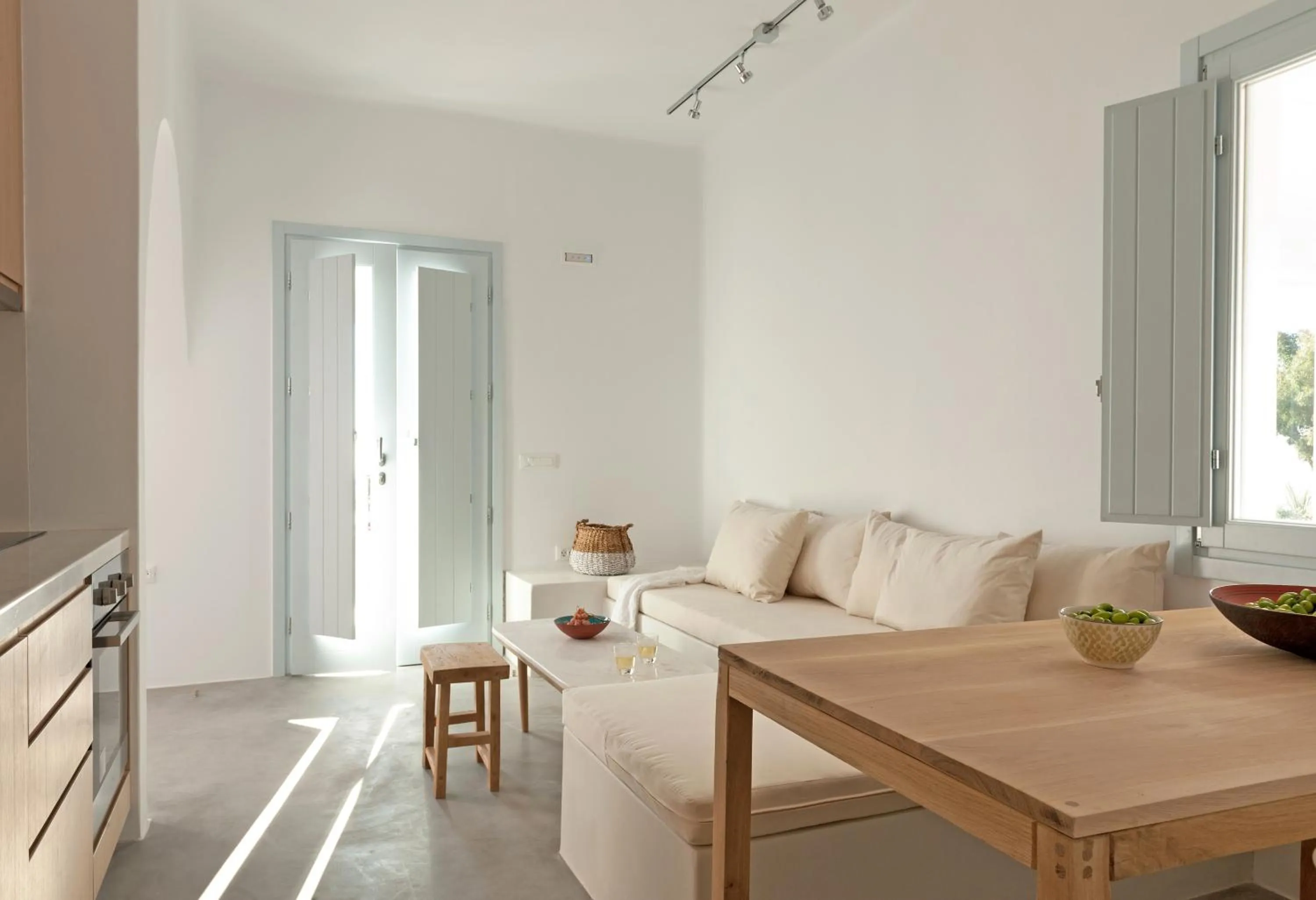 Living room in Santorini Heights