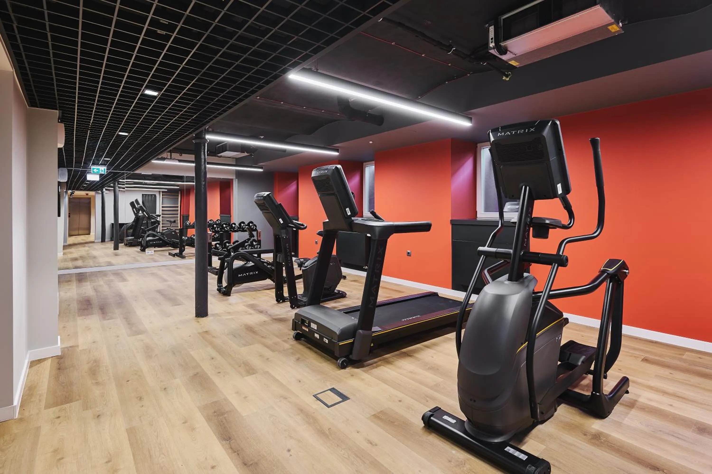 Fitness centre/facilities in Aiden by Best Western Lodz