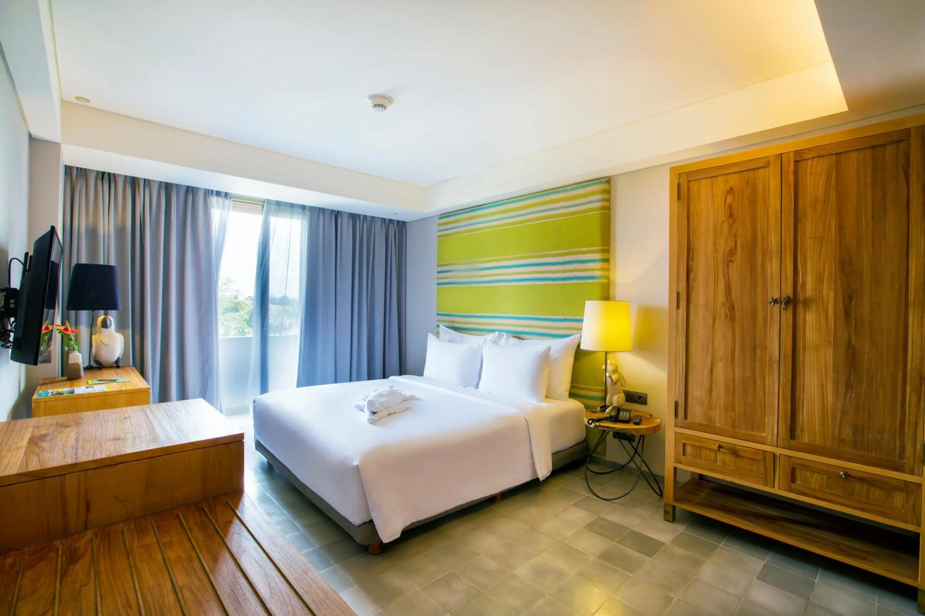 Bedroom, Bed in Tijili Hotel Seminyak