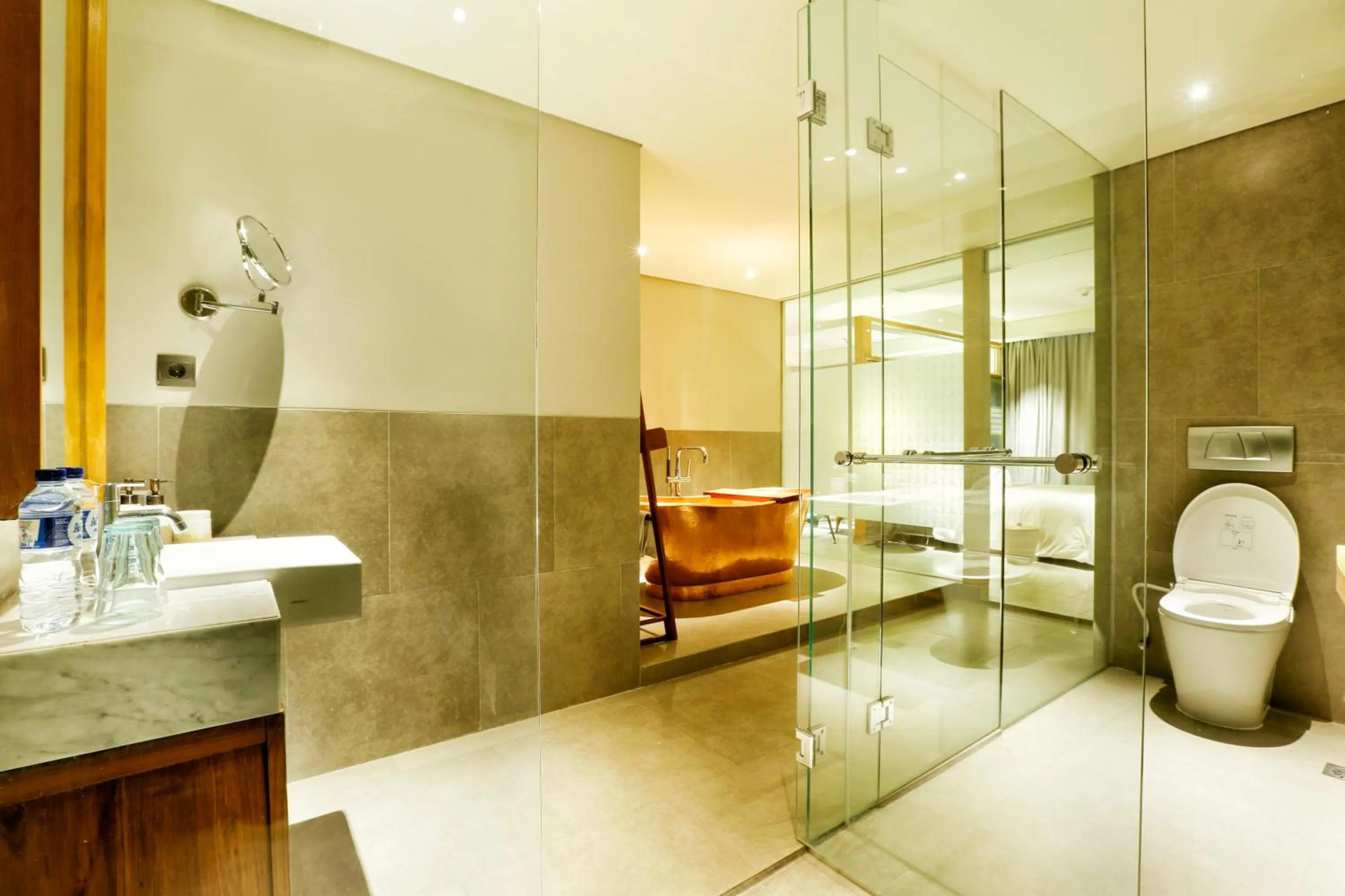 Bathroom in Tijili Hotel Seminyak