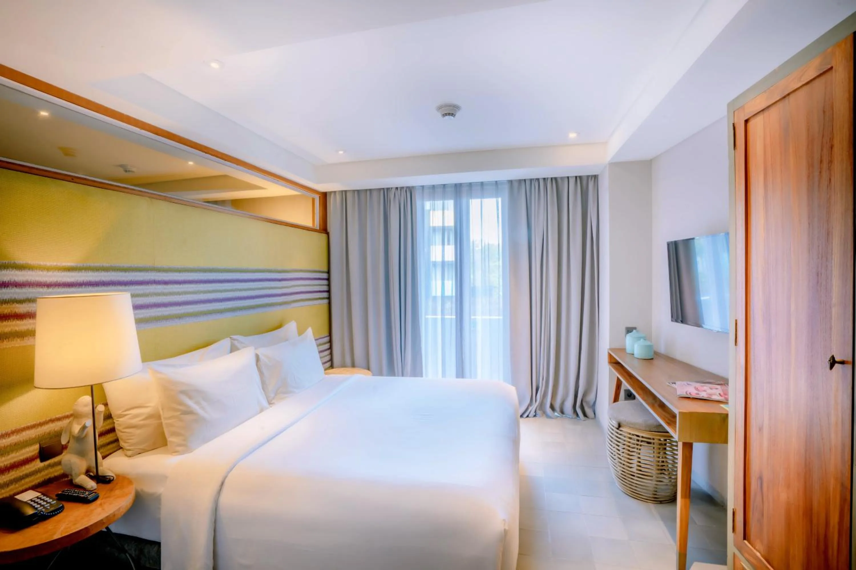 Bedroom, Bed in Tijili Hotel Seminyak