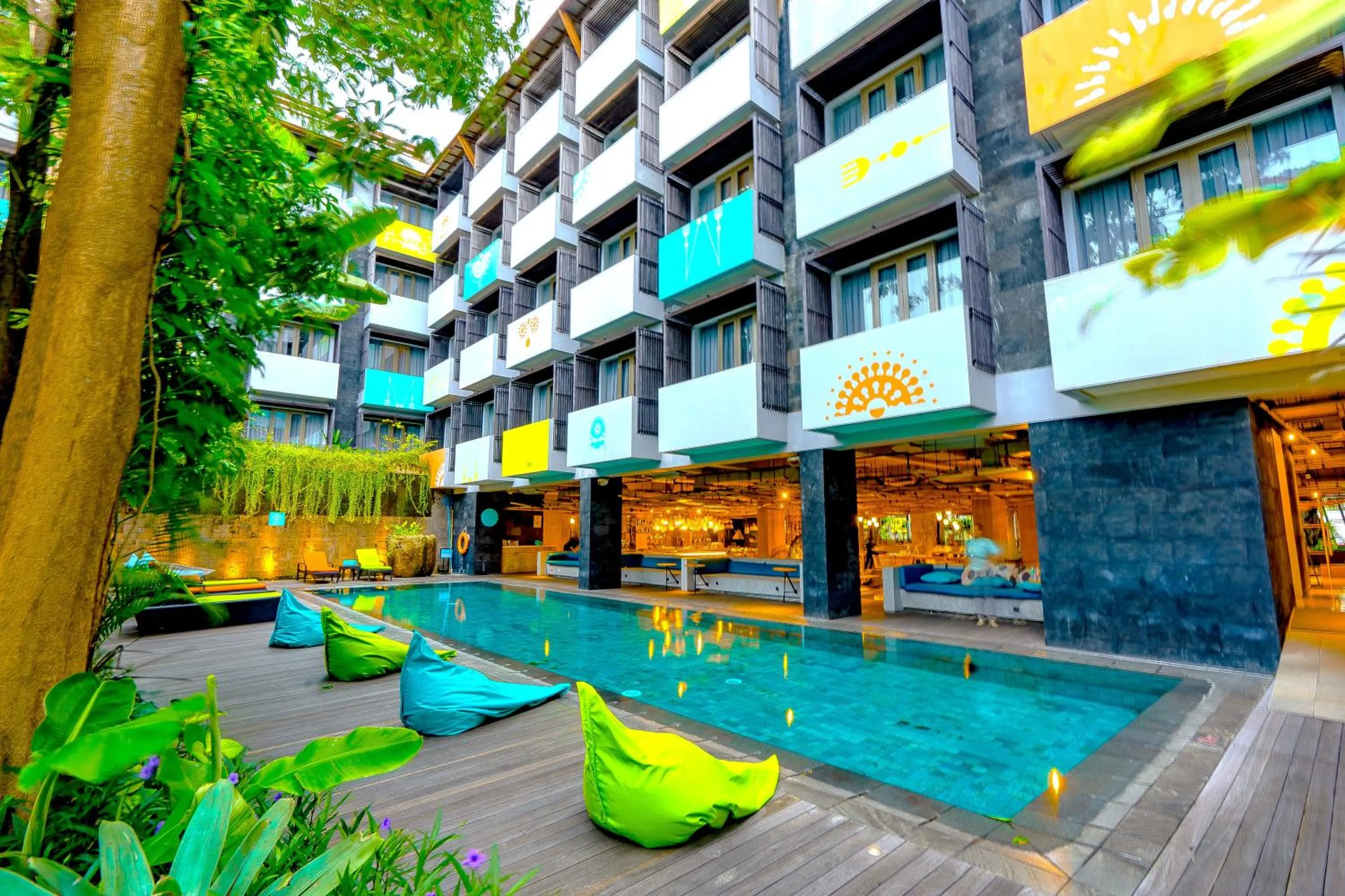 Property building in Tijili Hotel Seminyak