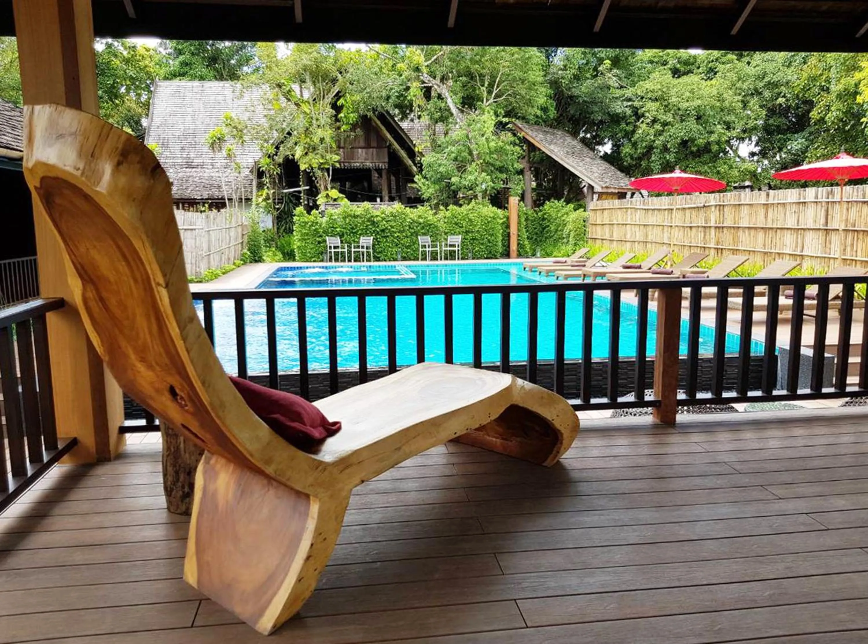 Area and facilities in PAN KLED VILLA eco hill resort