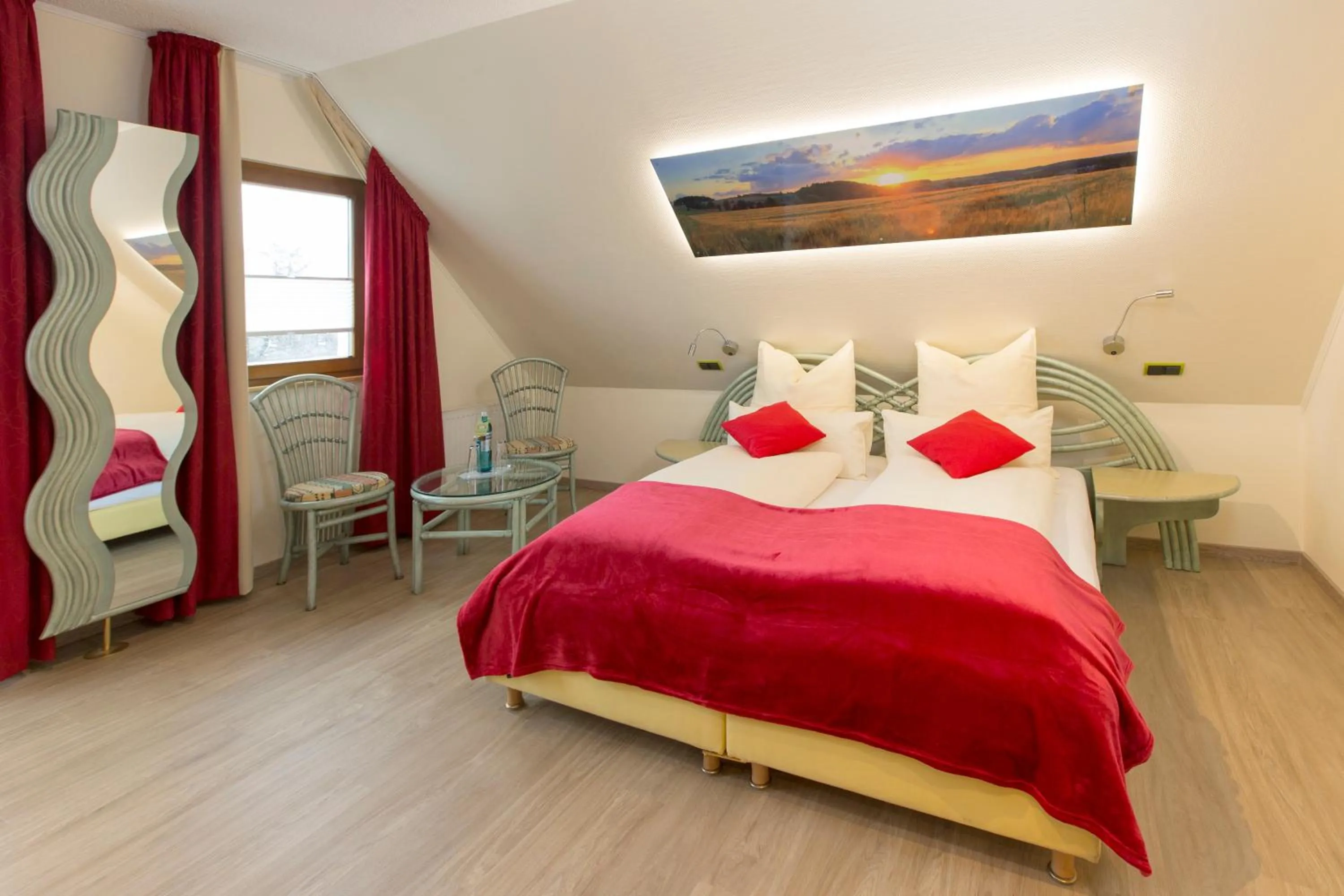 Bed in Landgasthof Tönnes