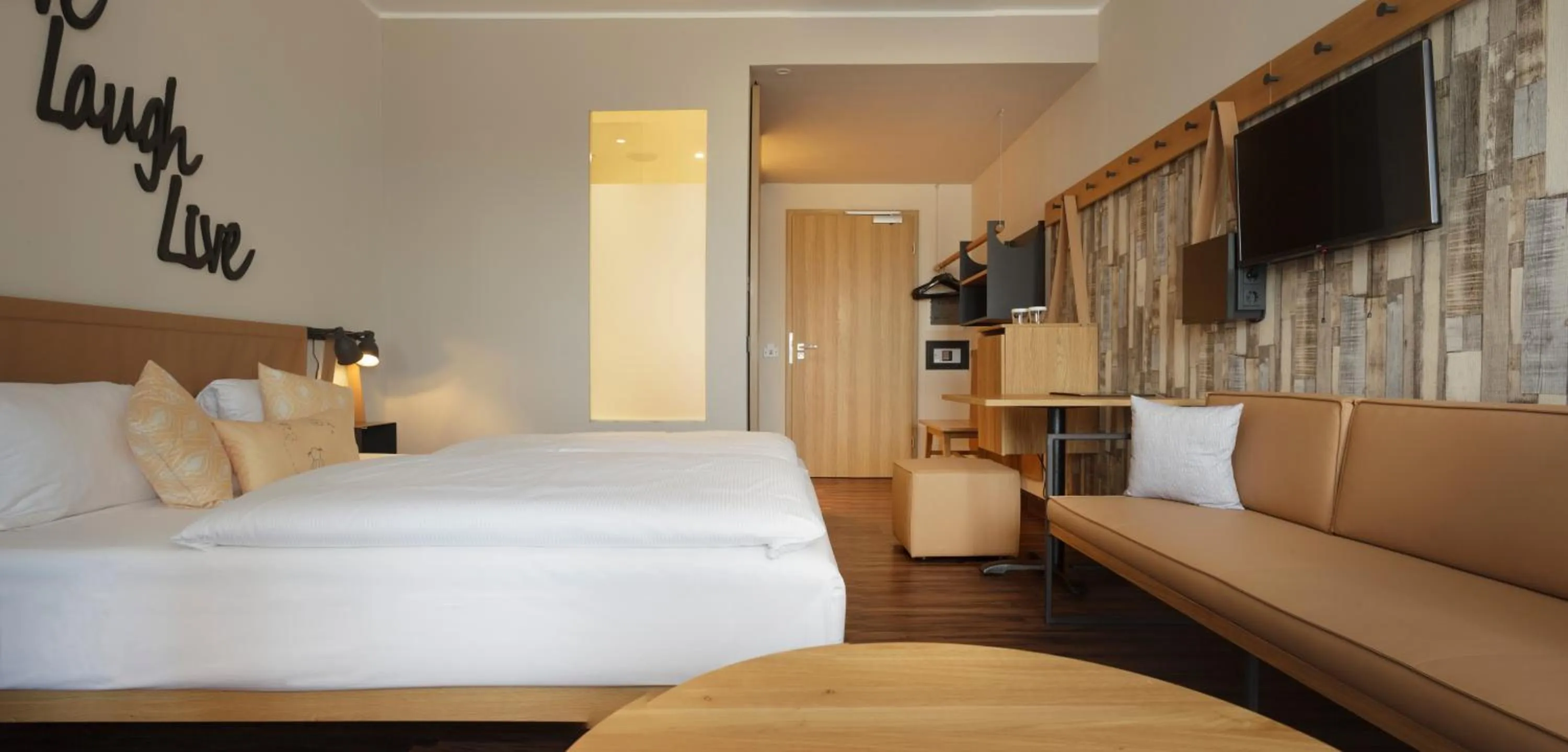 Photo of the whole room, Bed in Mjus Resort & Thermal Park