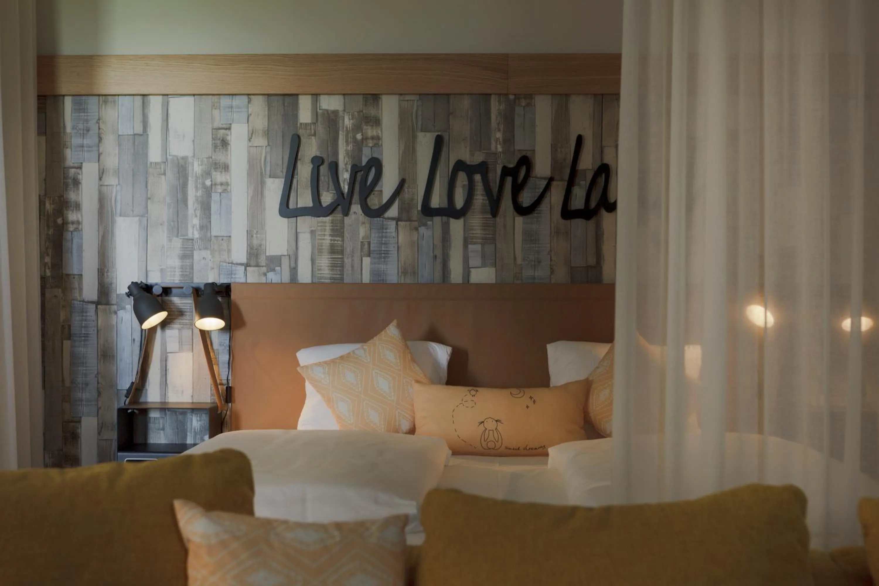 Bed in Mjus Resort & Thermal Park