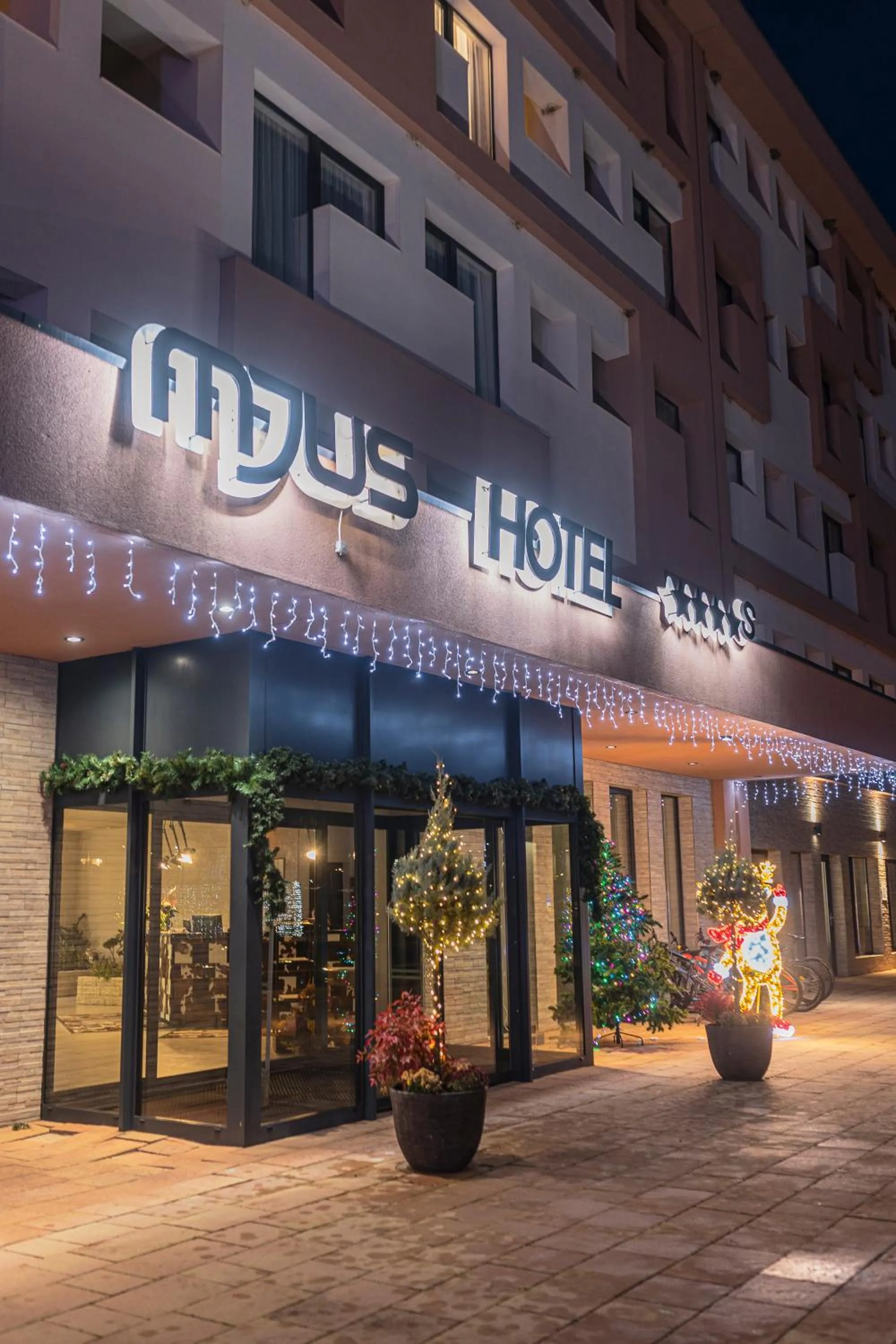 Property building in Mjus Resort & Thermal Park