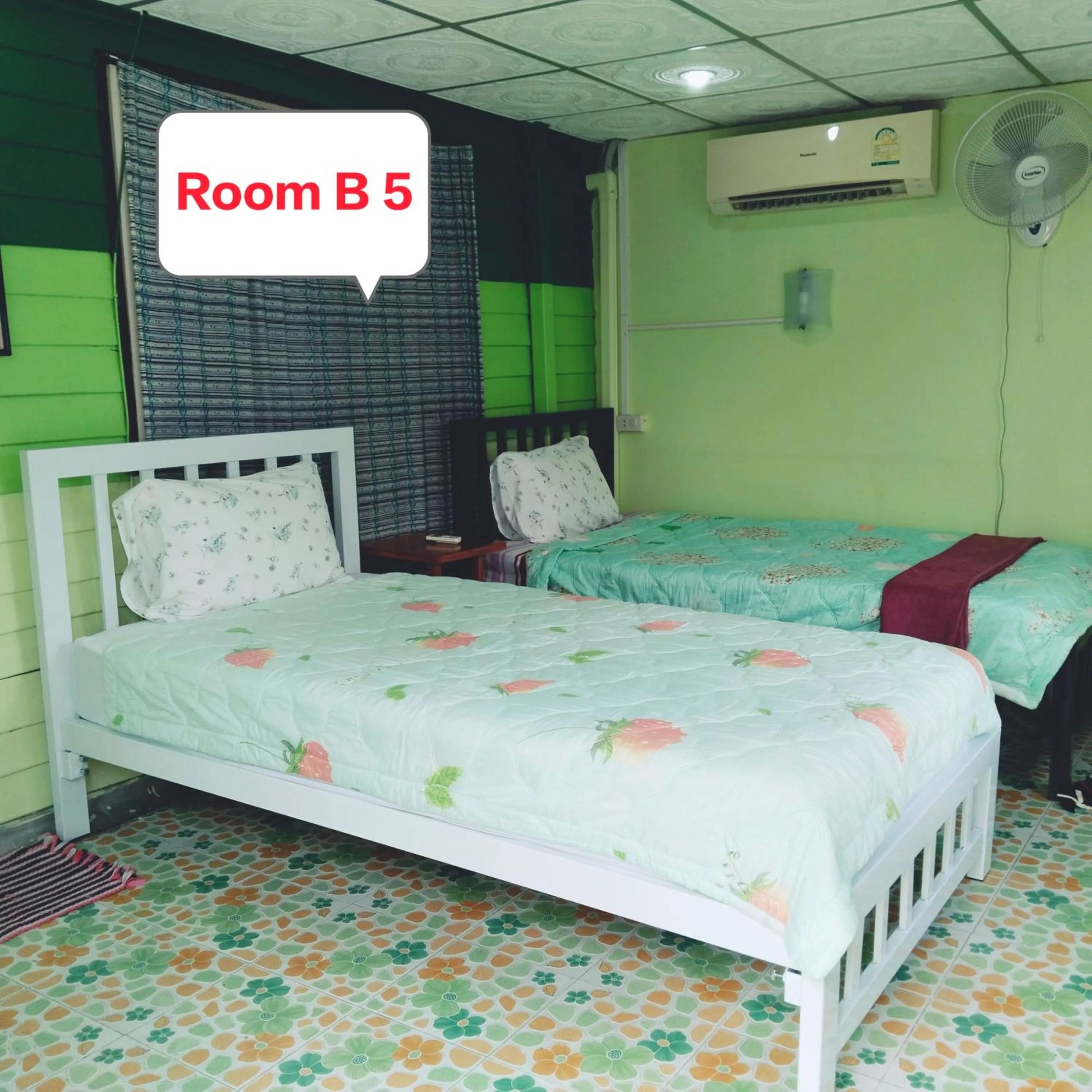 Bed in Ban Kru Ae HomeHostel