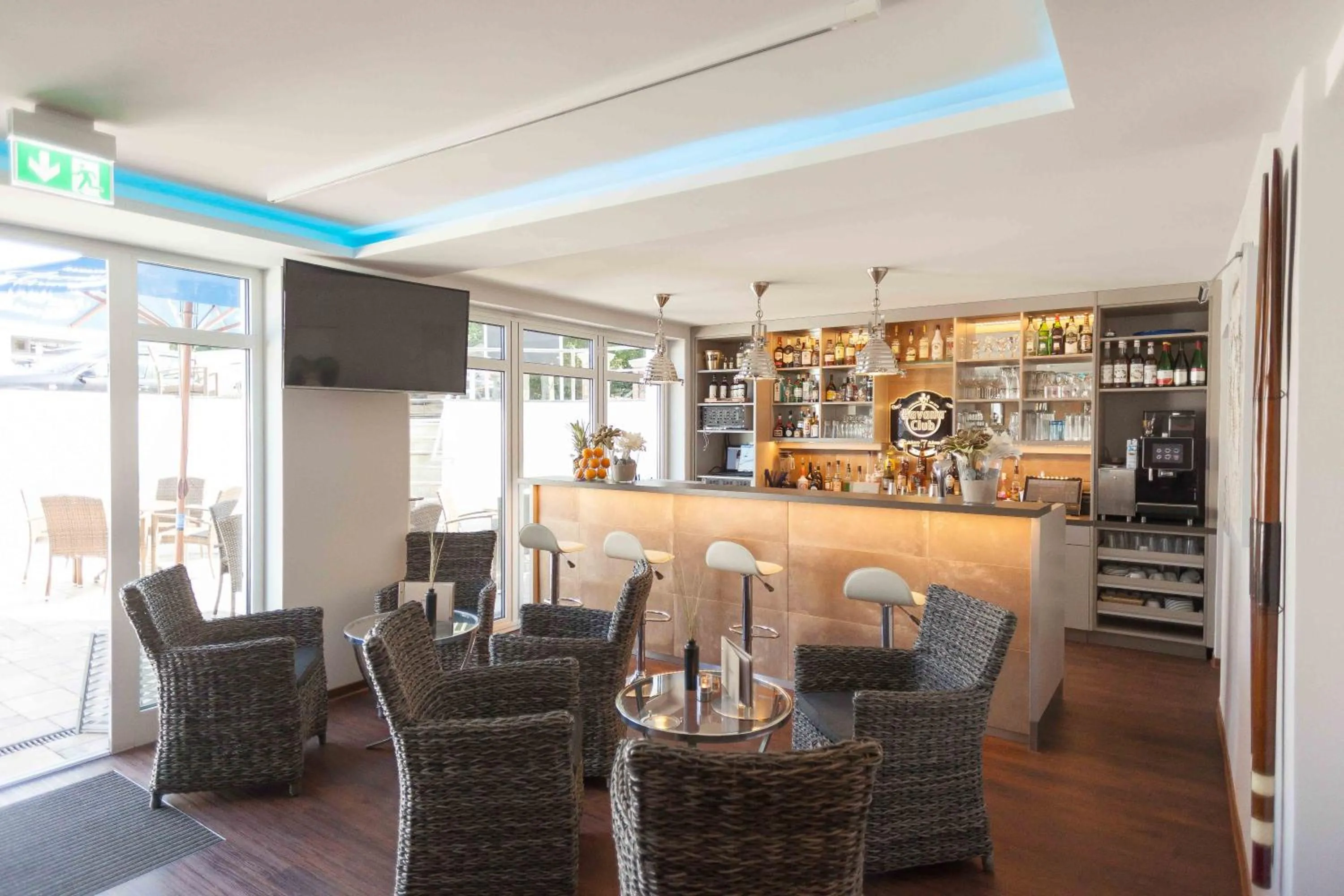 Lounge or bar in Ostseehotel Warnemünde