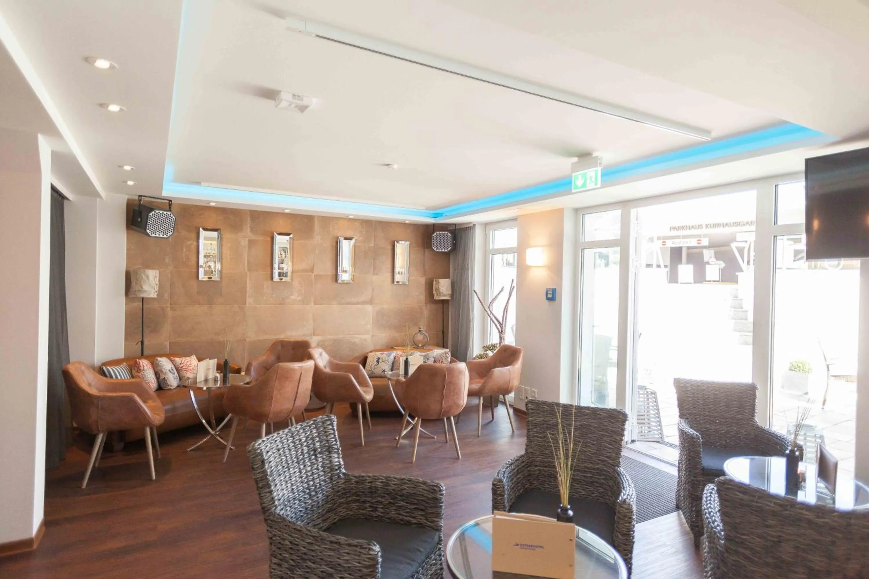 Lounge or bar in Ostseehotel Warnemünde