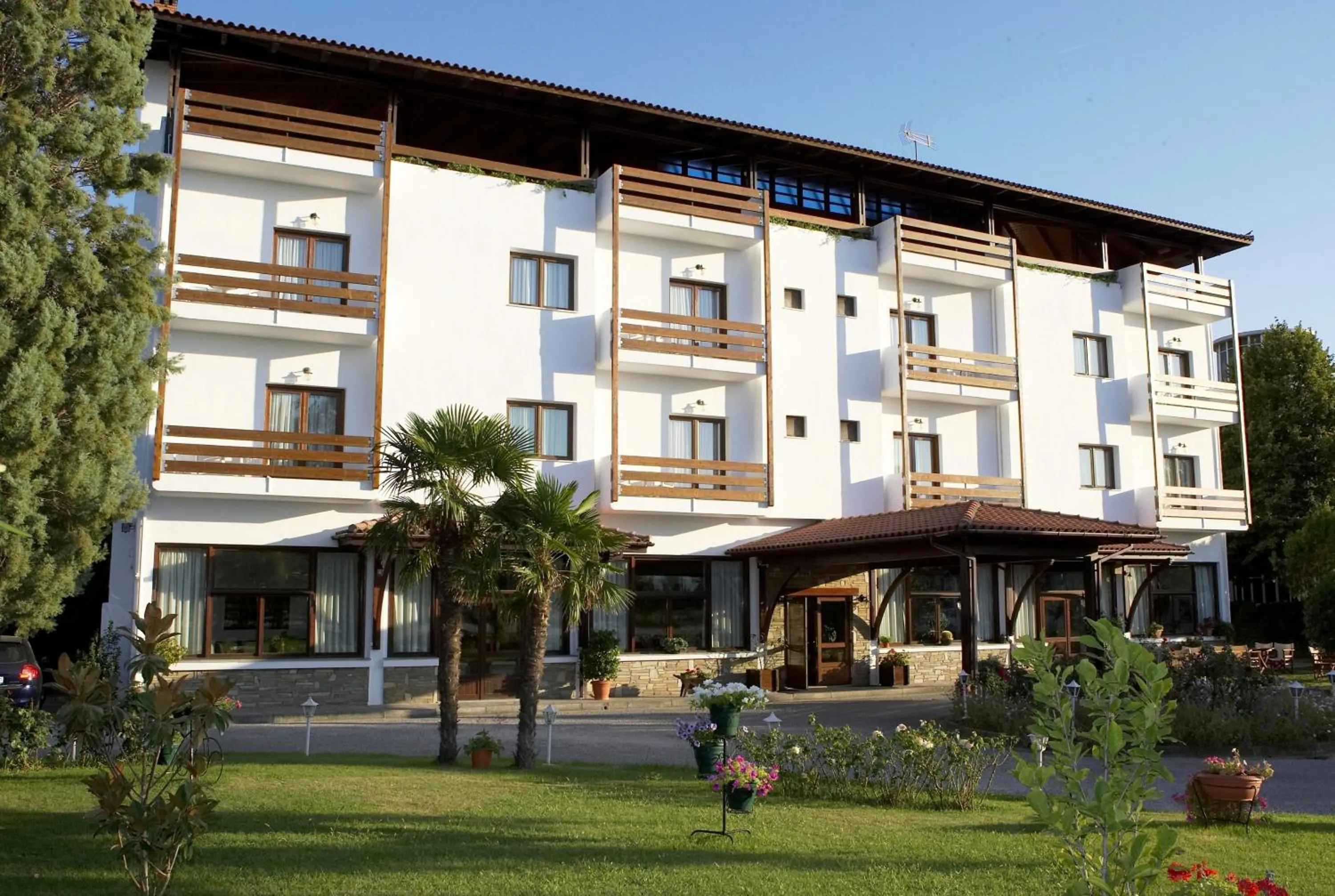 Facade/entrance in Rodopi Hotel