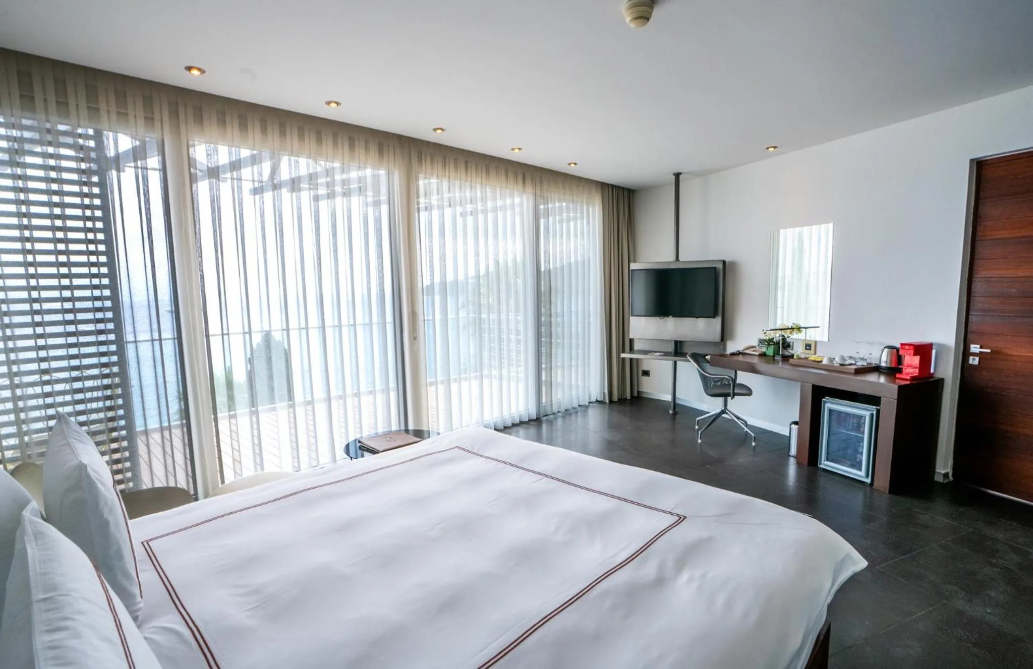 View (from property/room), Bed in Kuum Hotel & Spa