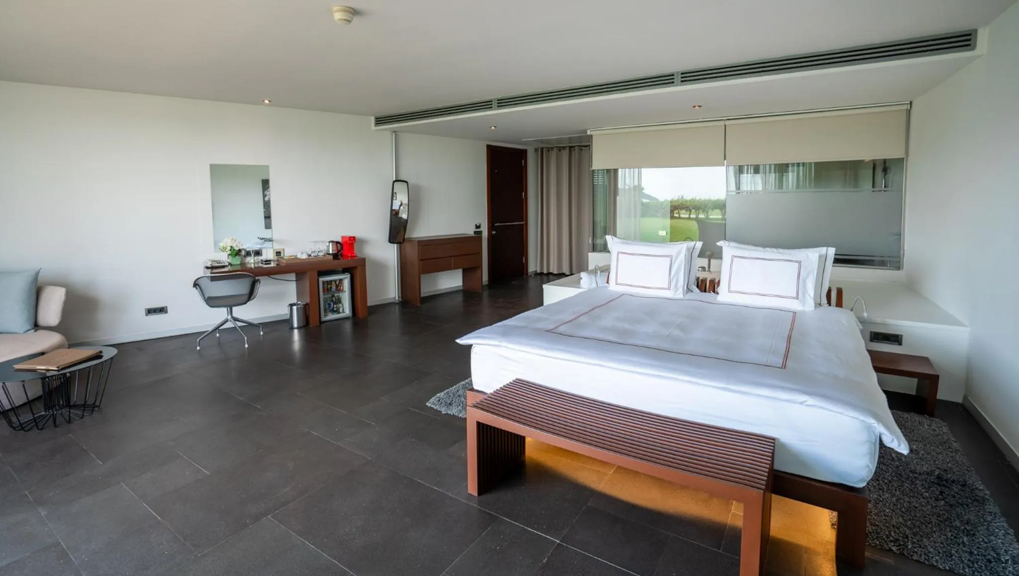 View (from property/room), Bed in Kuum Hotel & Spa