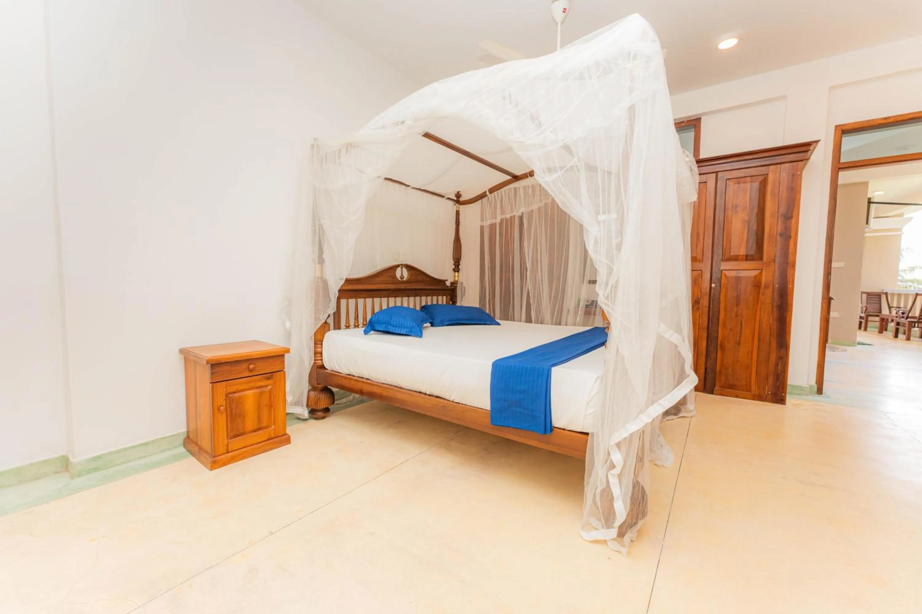 Bed in Hotel Coconut Bar Sea Lodge