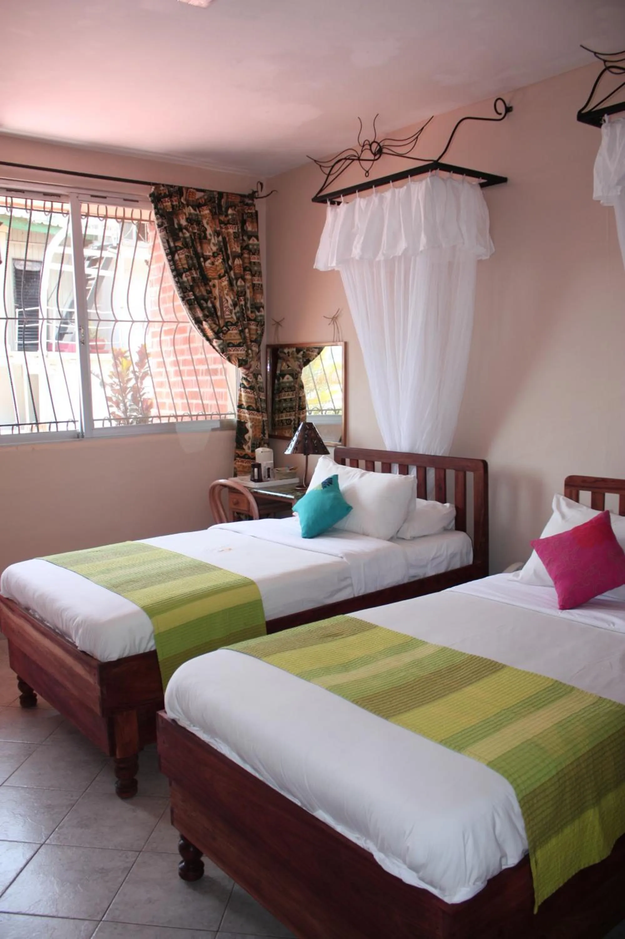 Bed in Hotel Tilapia