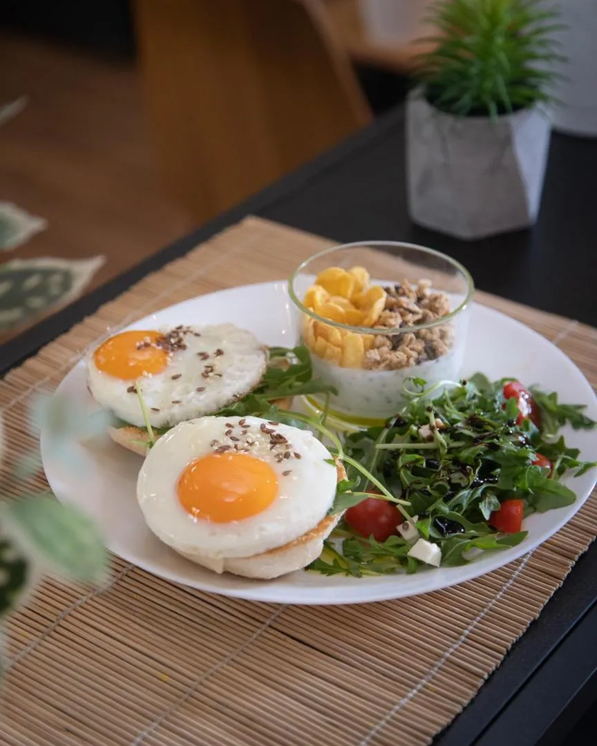 Breakfast in Safestay Warsaw Old Town
