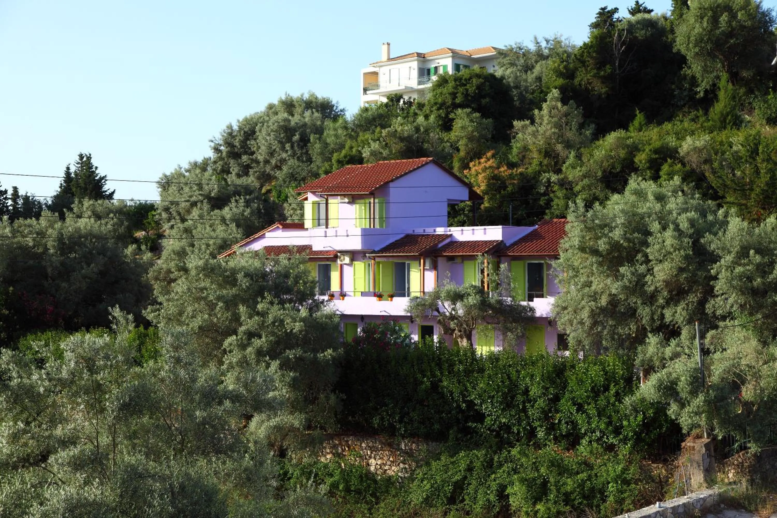 Bird's eye view in Summer House Louisa
