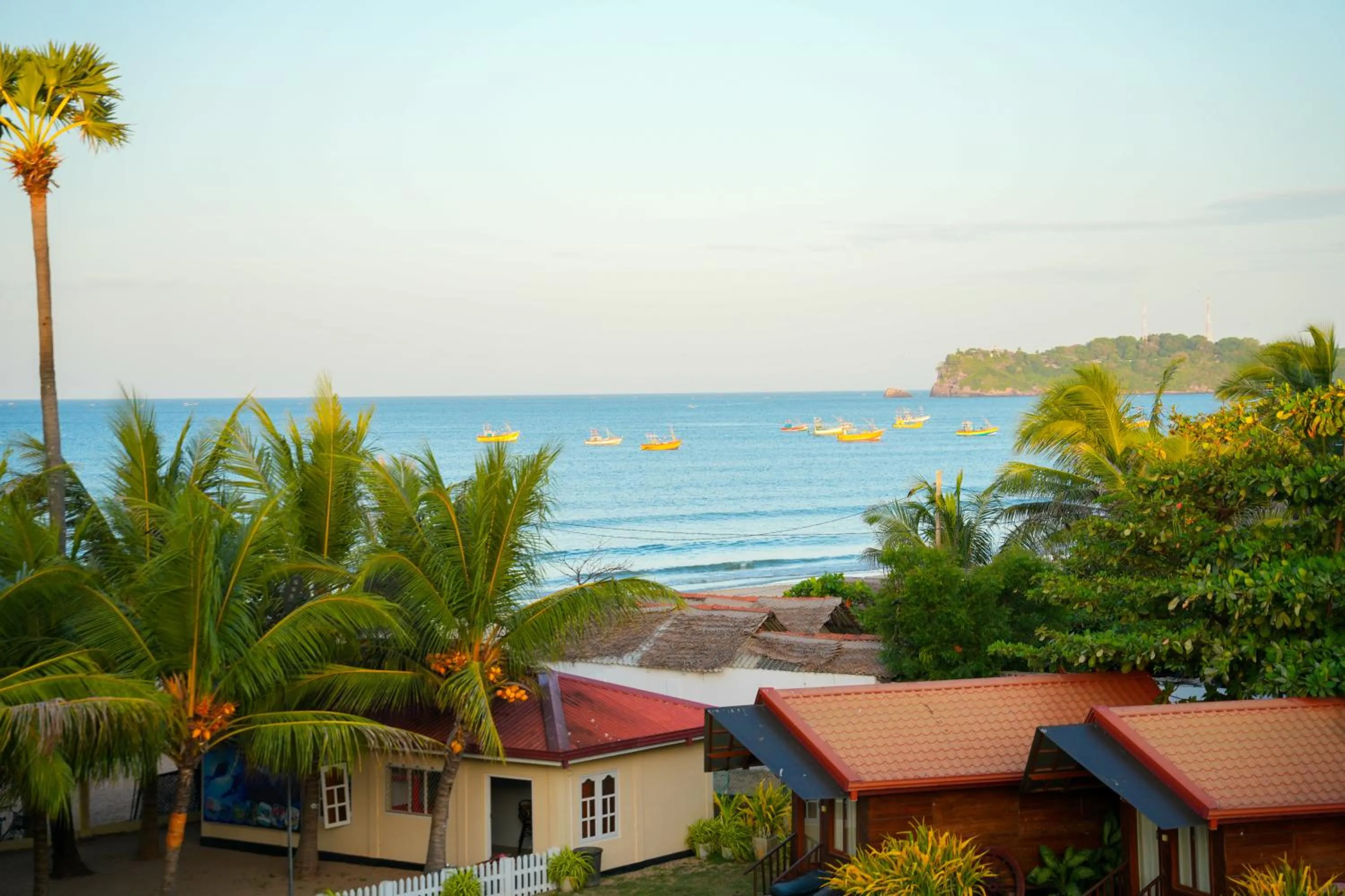 Natural landscape in JKAB Beach Resort