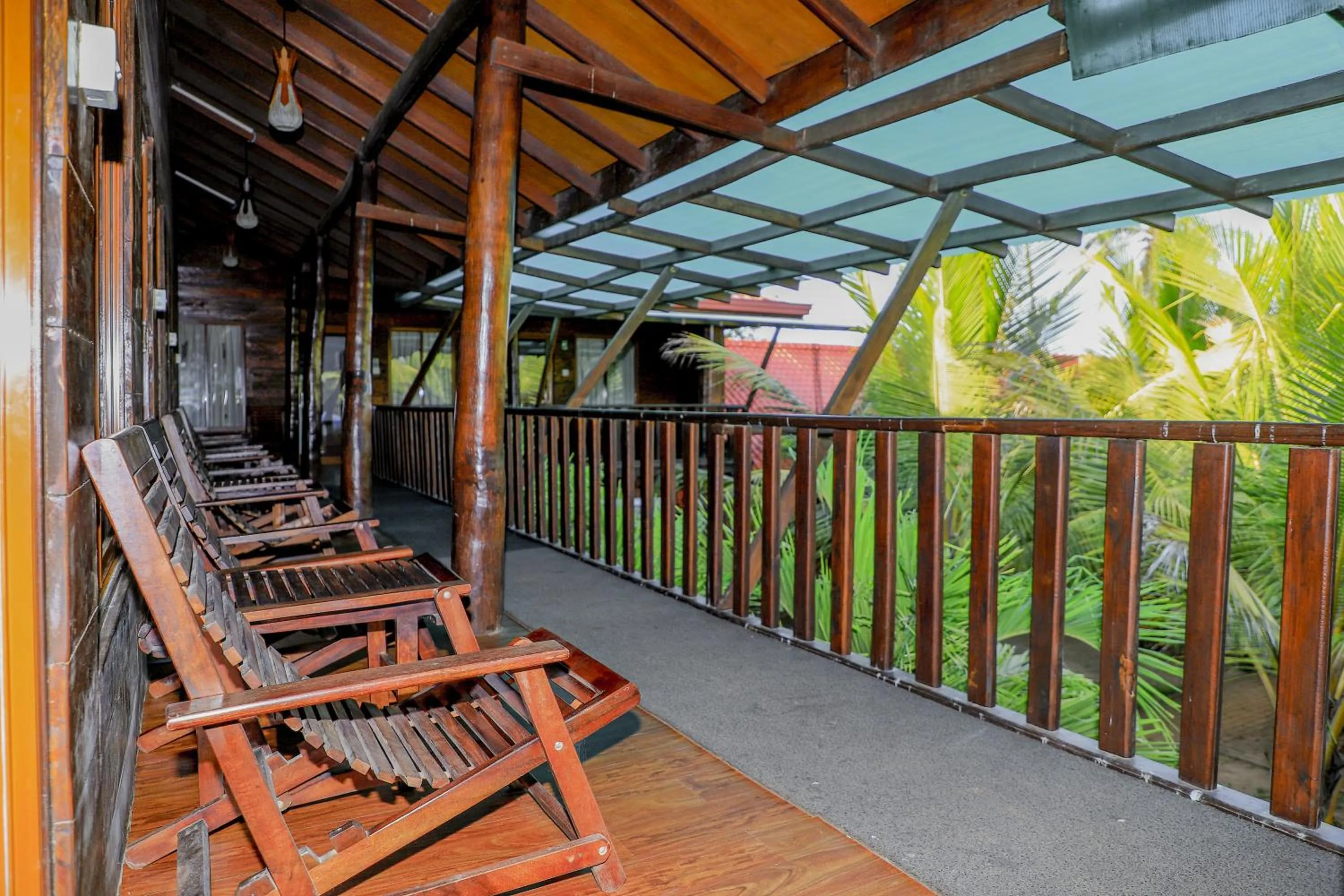 Patio in JKAB Beach Resort