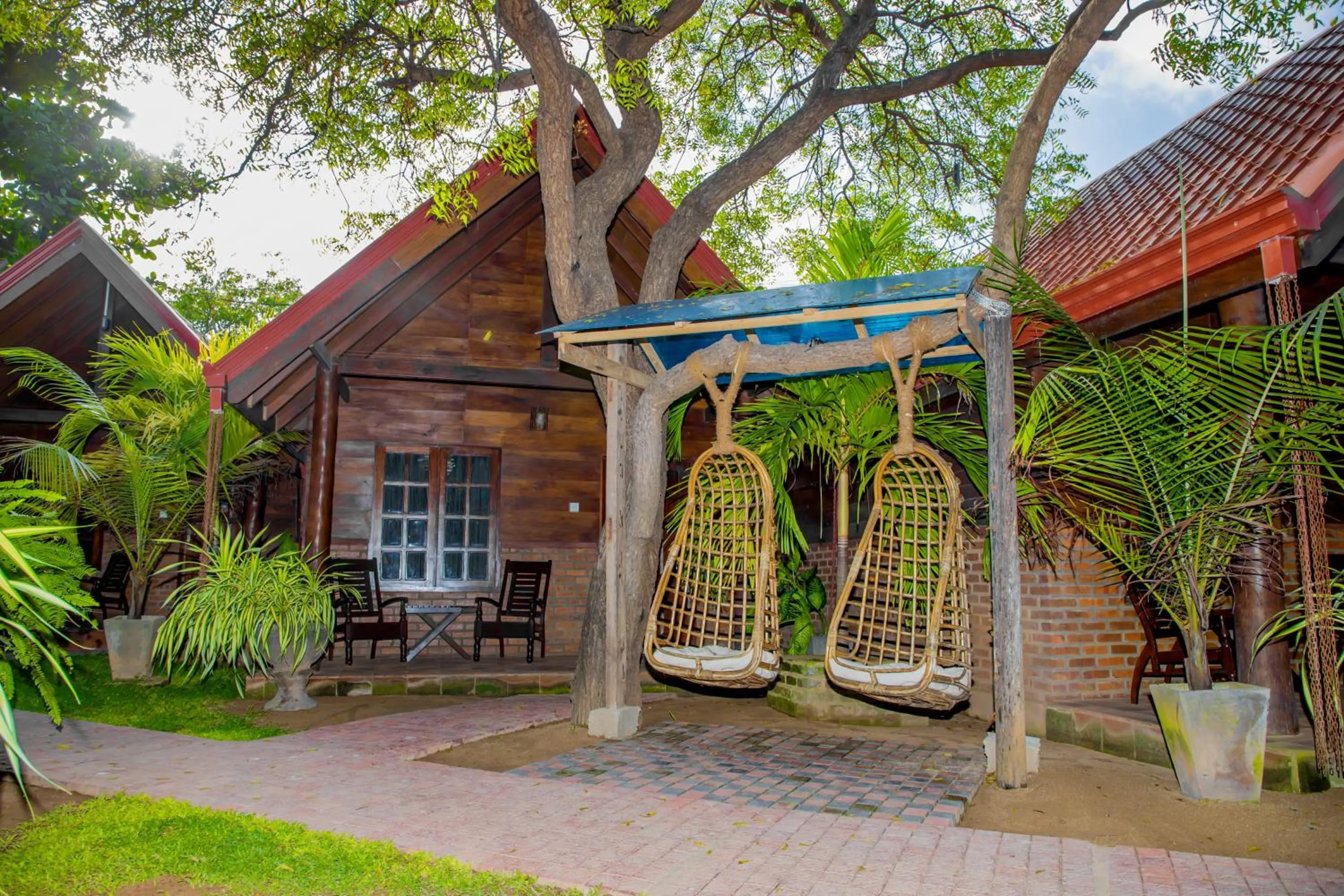 Facade/entrance in JKAB Beach Resort