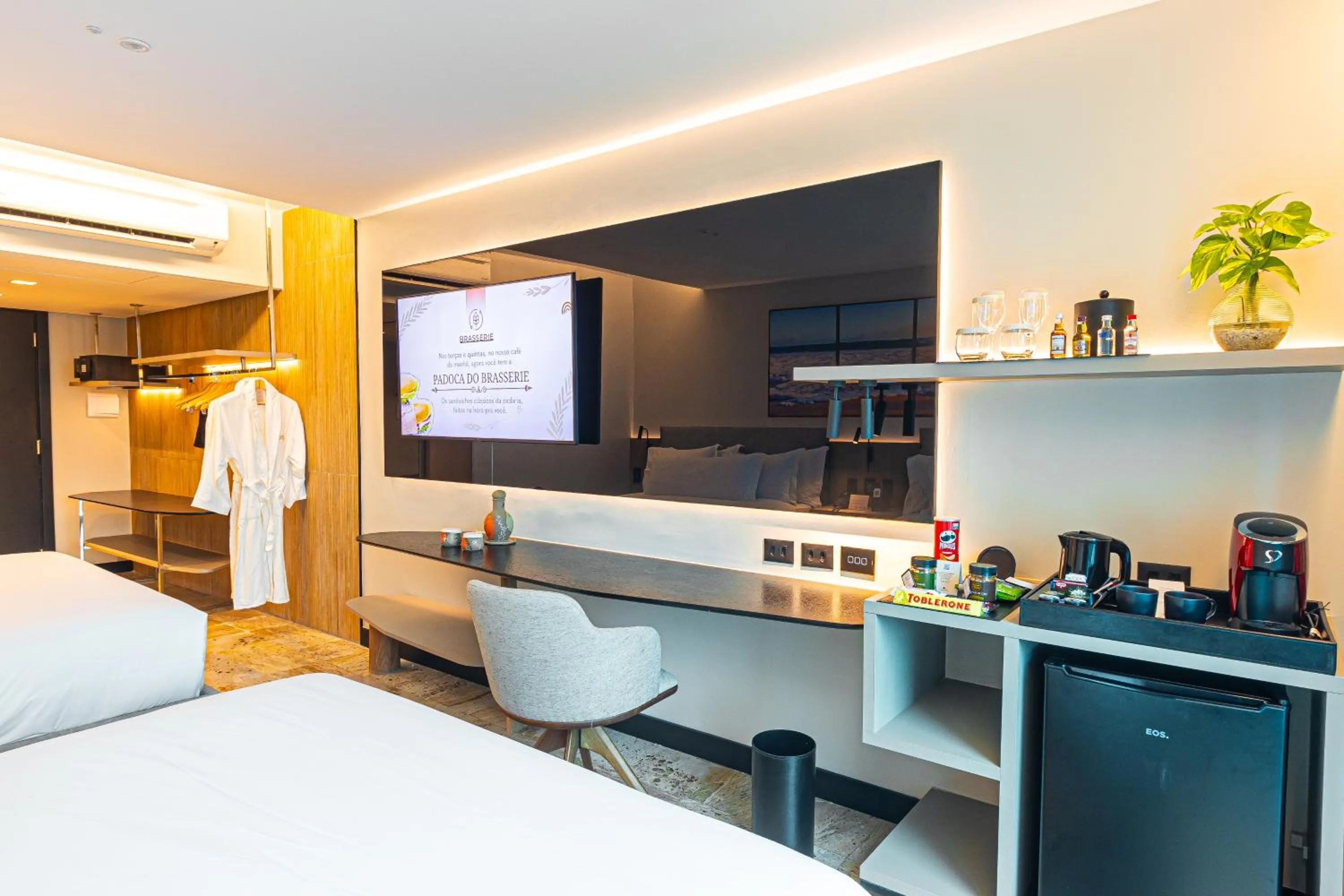 Bed in Hotel Atlante Plaza