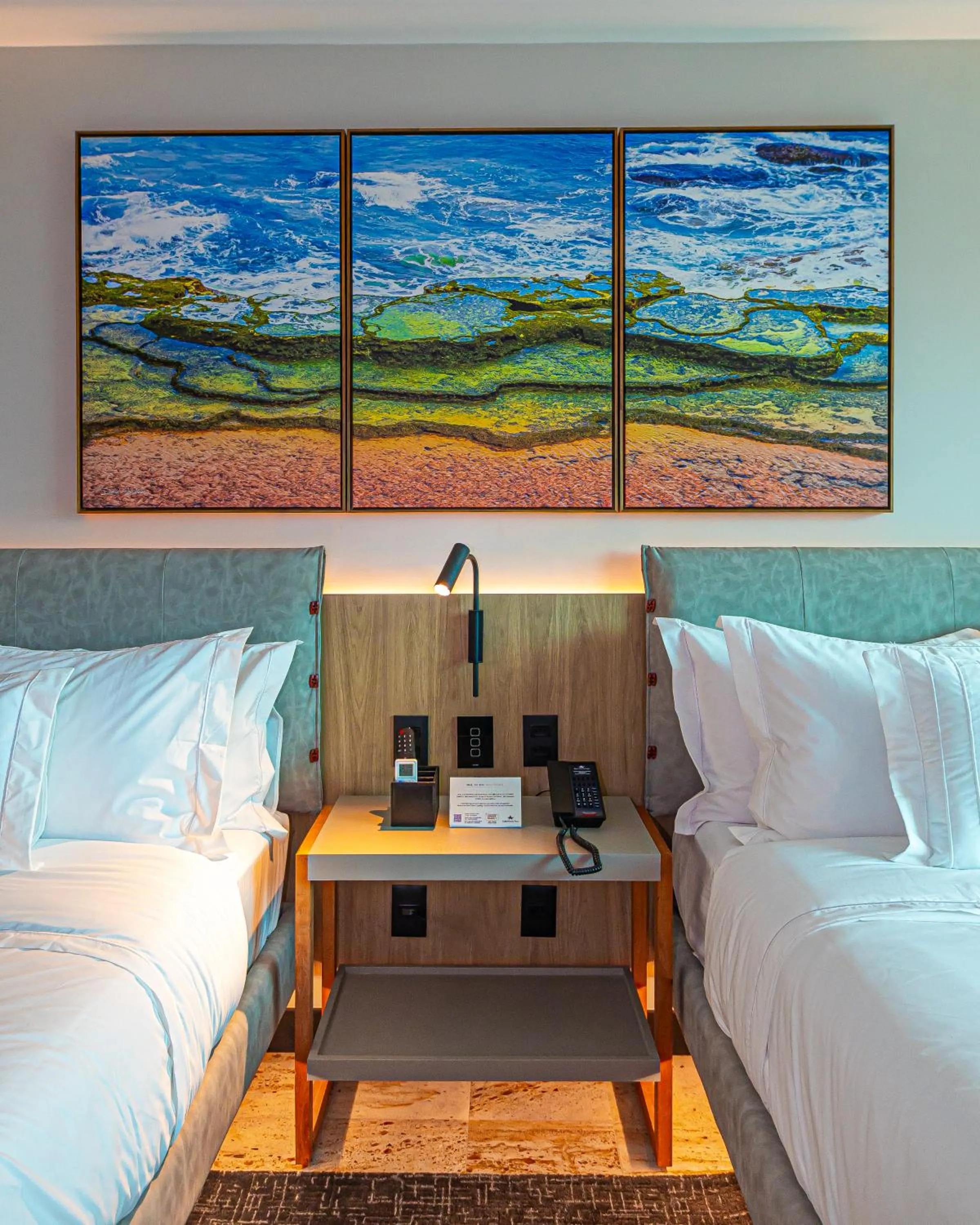 Bed in Hotel Atlante Plaza