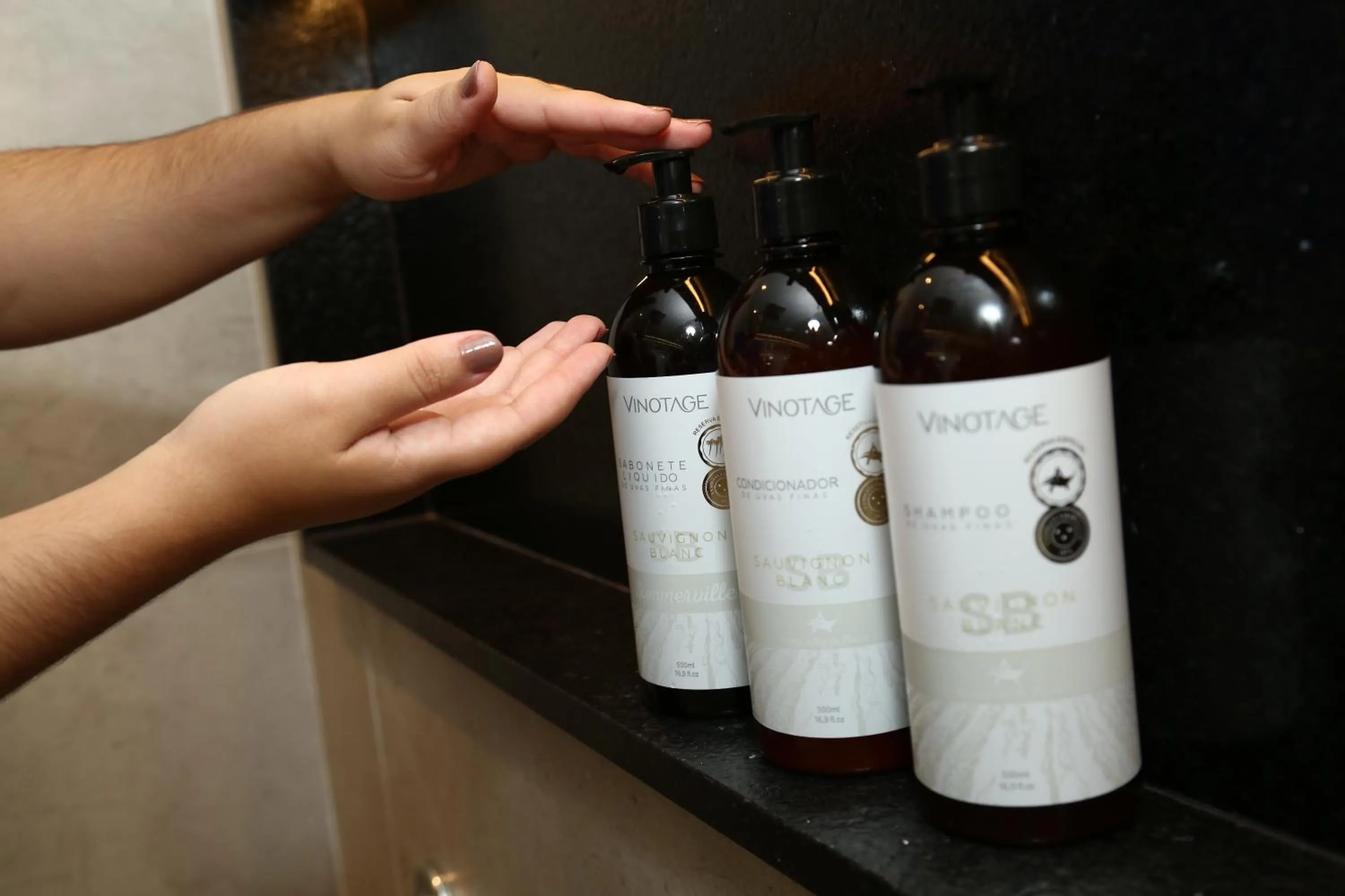 Bathroom in Hotel Atlante Plaza