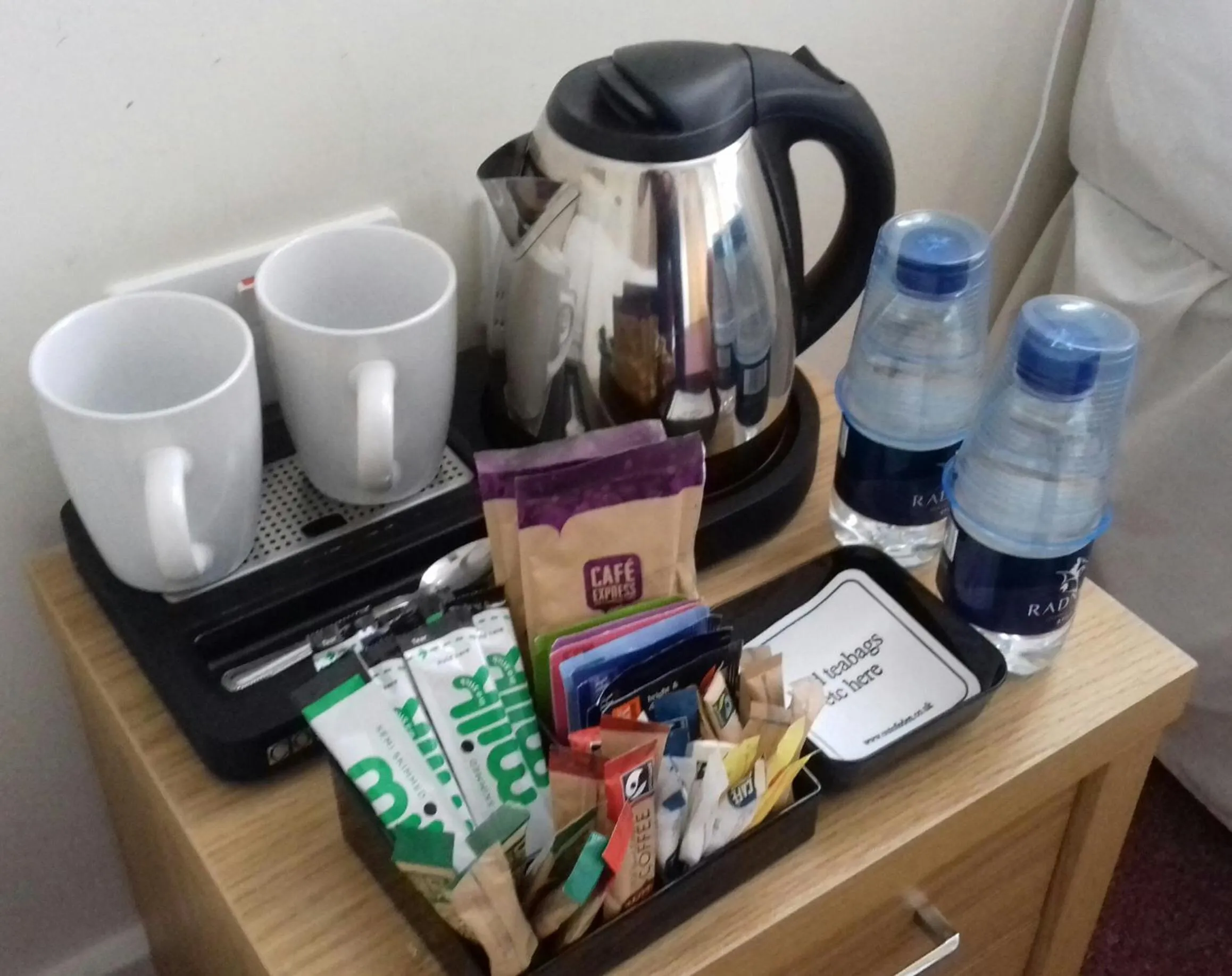 Coffee/tea facilities in Ludlow Mascall Centre