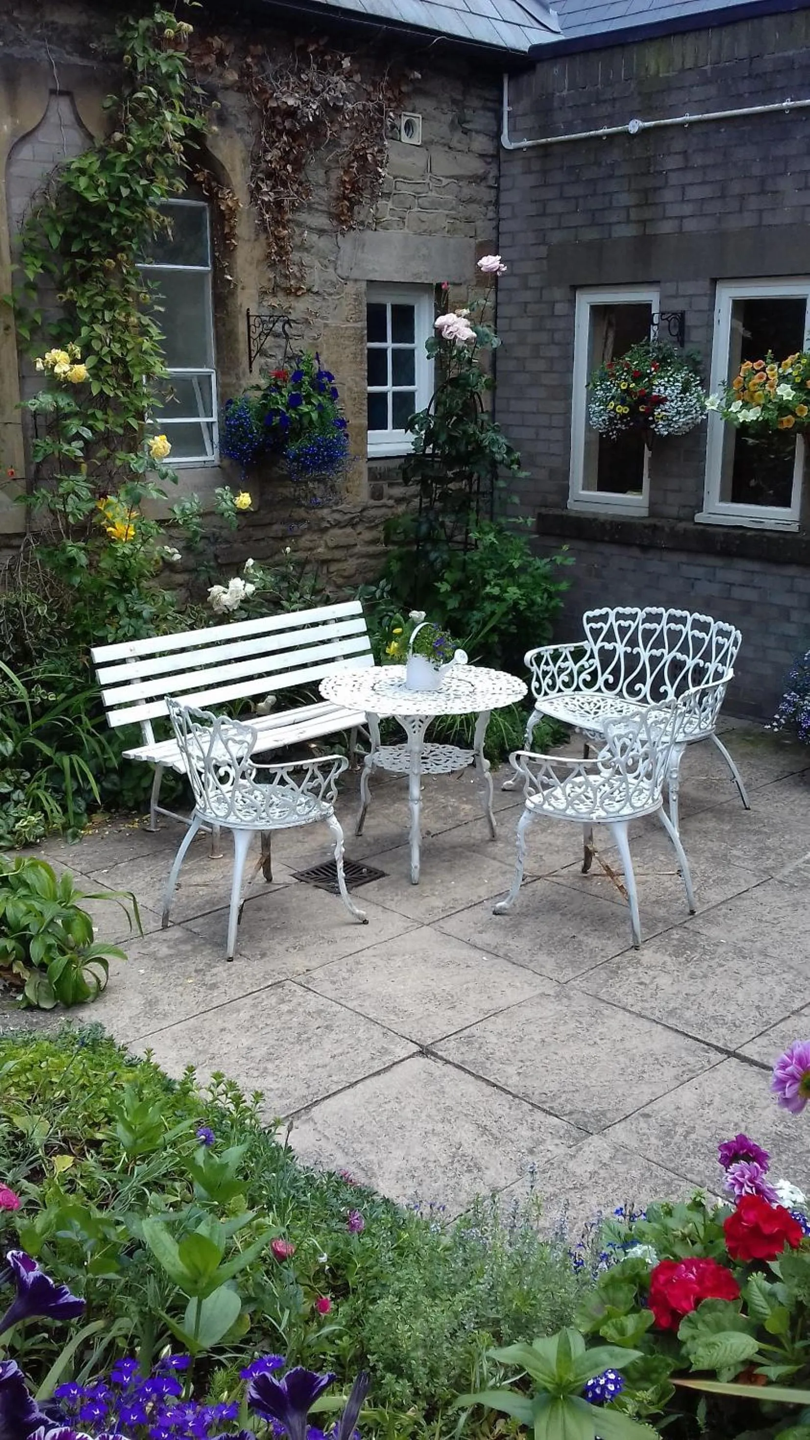 Patio in Ludlow Mascall Centre
