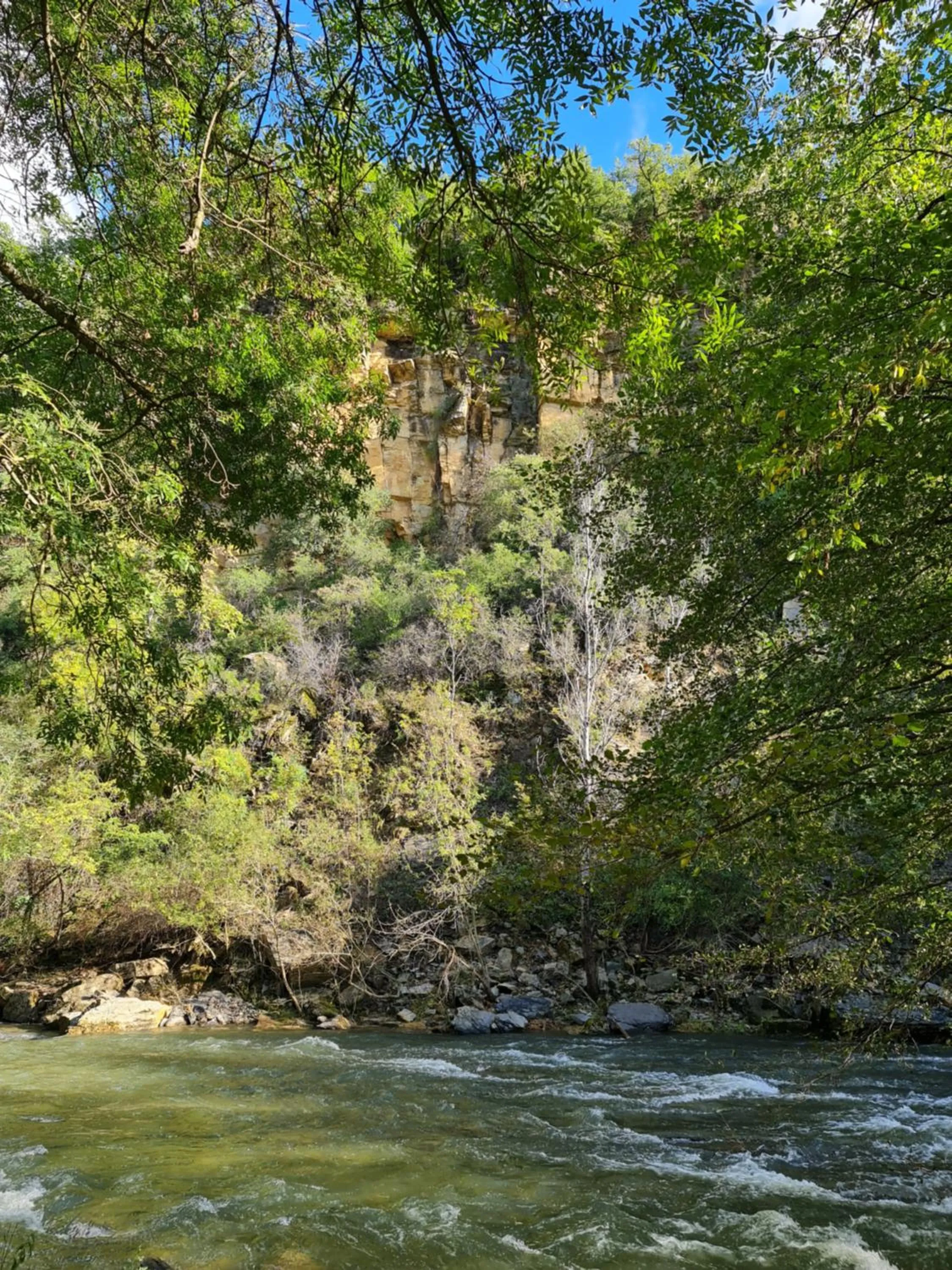 River view in Le Moulin D'onclaire Camping et chambres d'hôtes