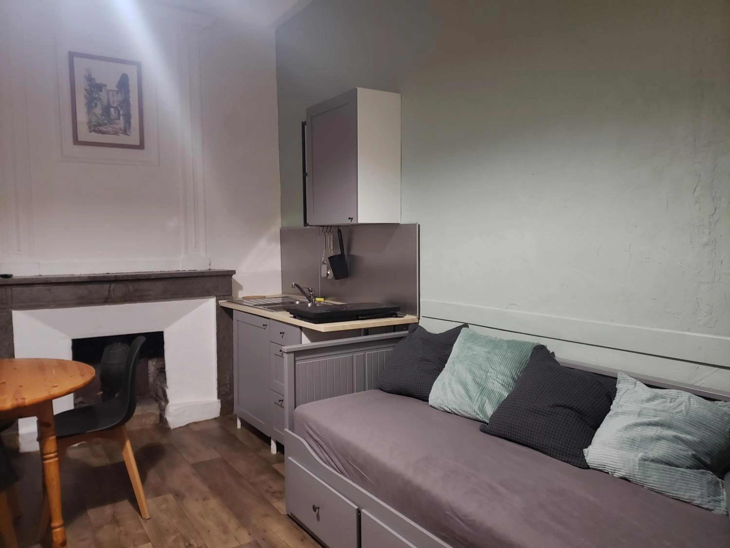 Seating area in Le Moulin D'onclaire Camping et chambres d'hôtes