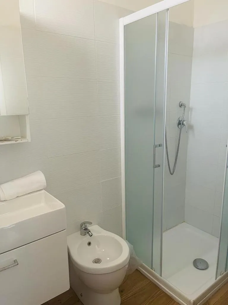 Bathroom in Hotel Vianello