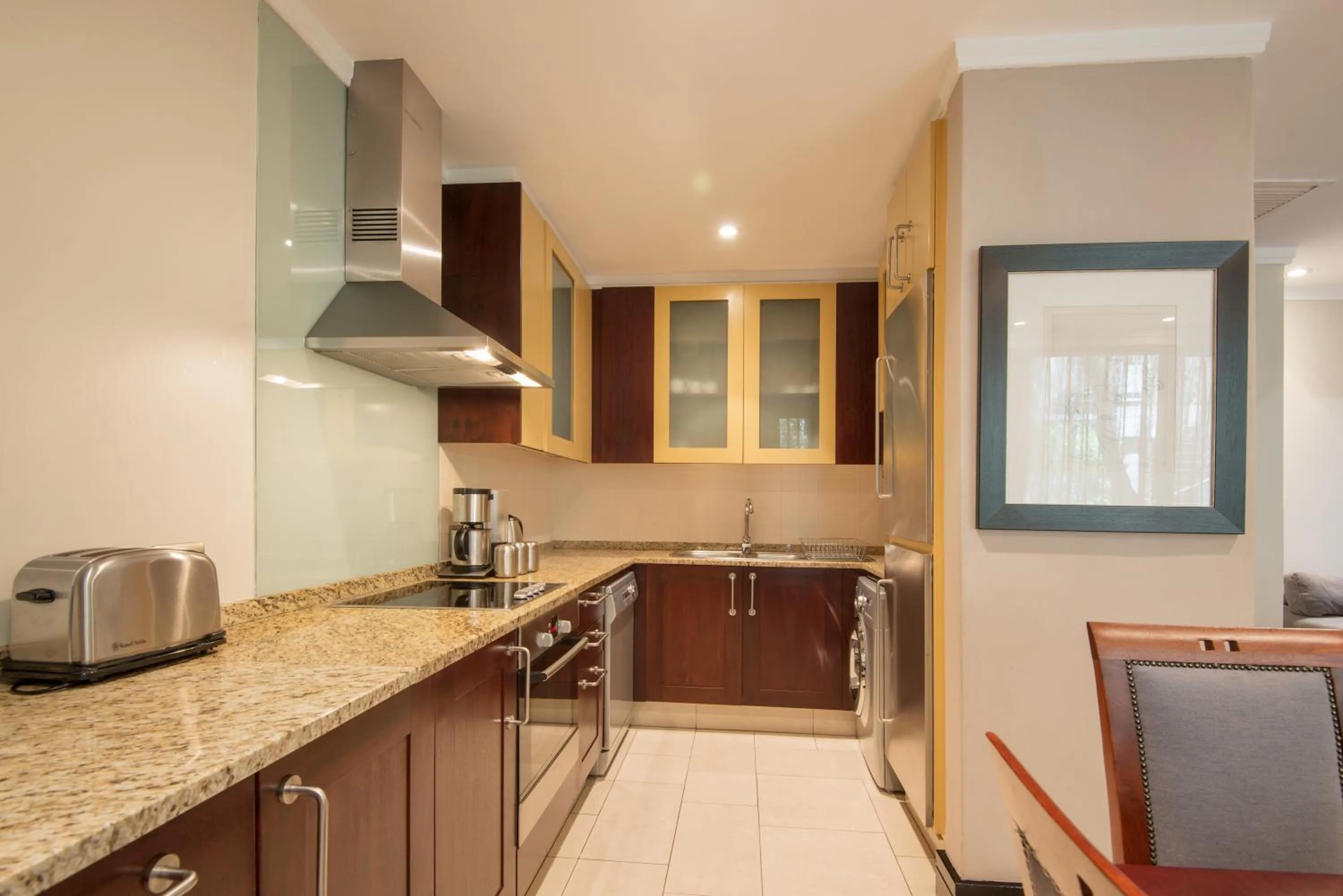Kitchen or kitchenette in Raphael Suites