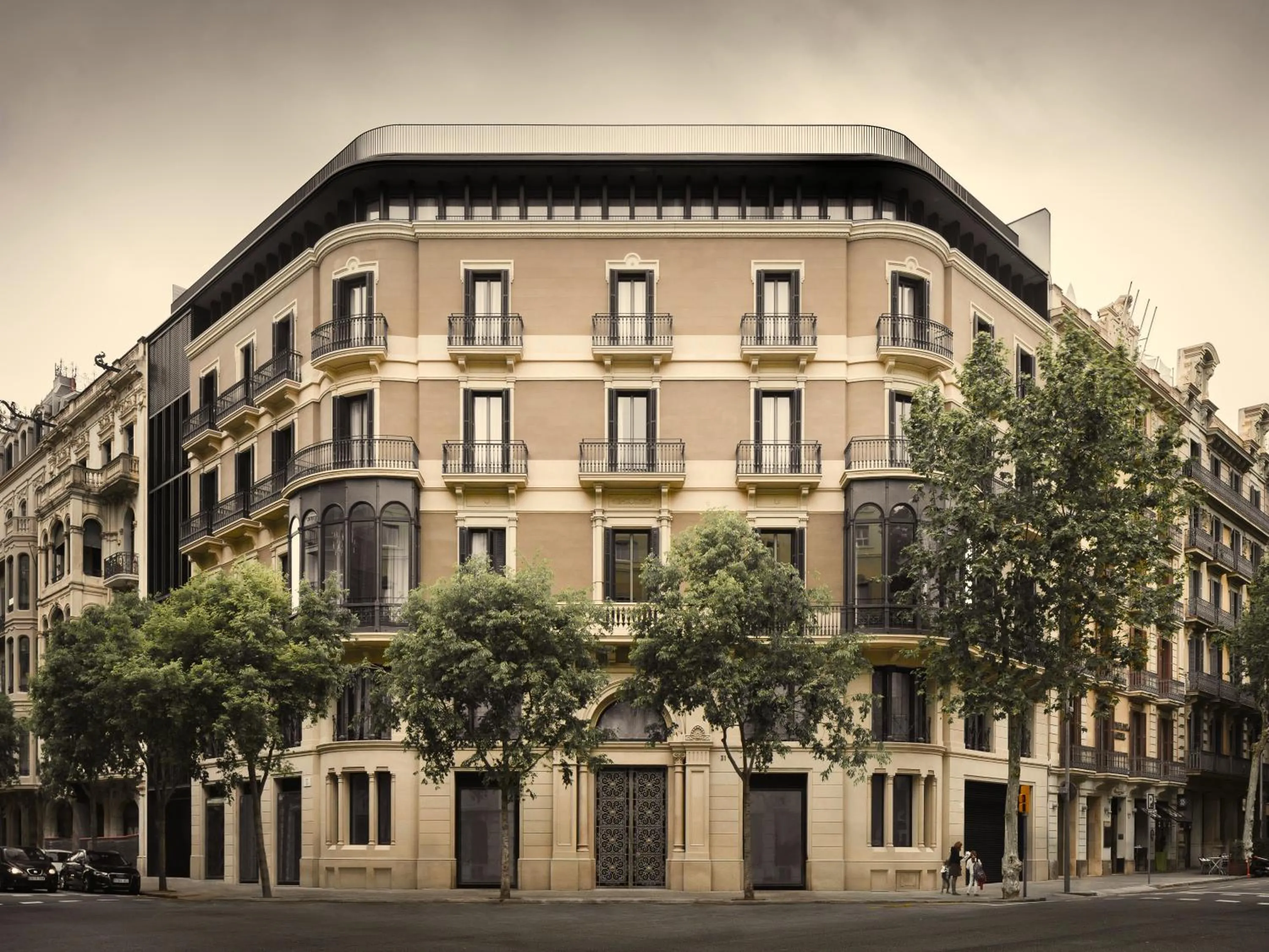 Property building in Midtown Apartments